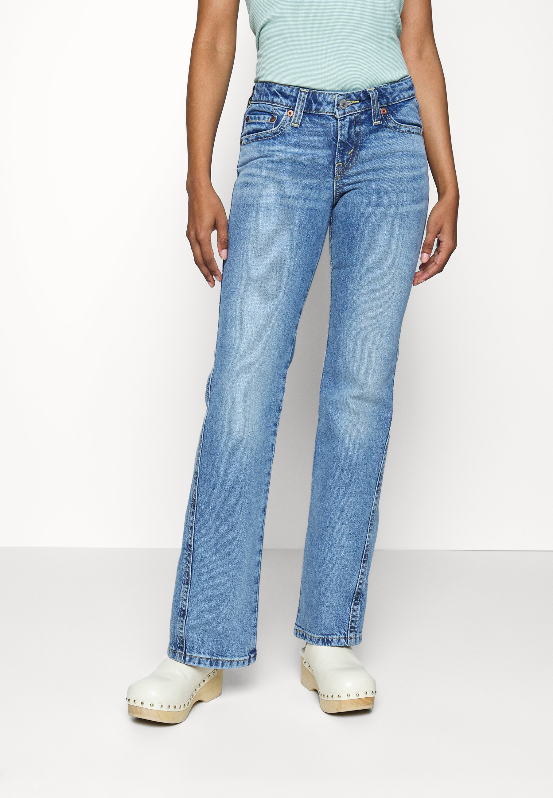 Levi's® NOUGHTIES BOOT - Bootcut jeans - reach for the stars/blue denim