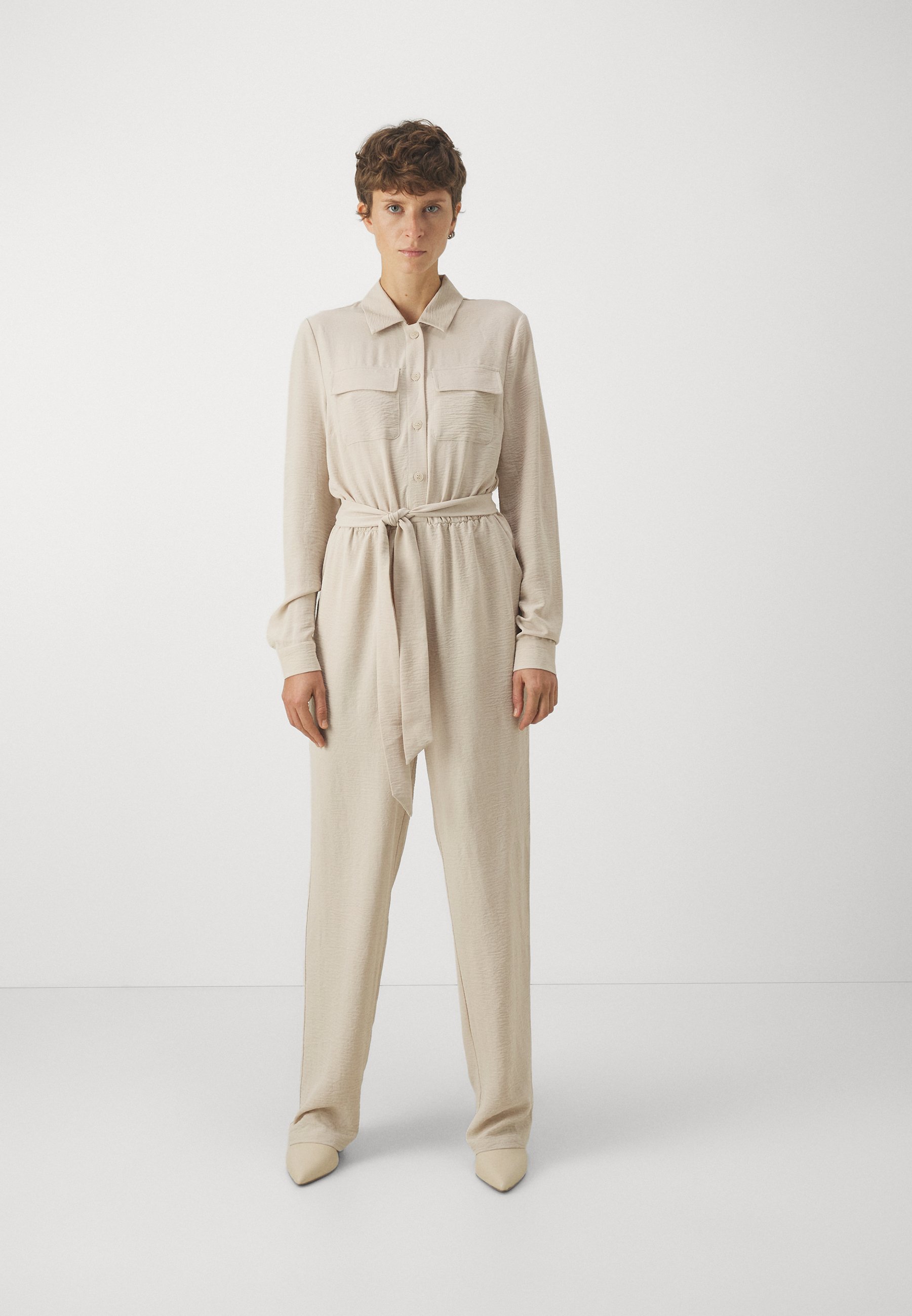 ONLY ONLMETTE LIFE - Jumpsuit - moonbeam/beige