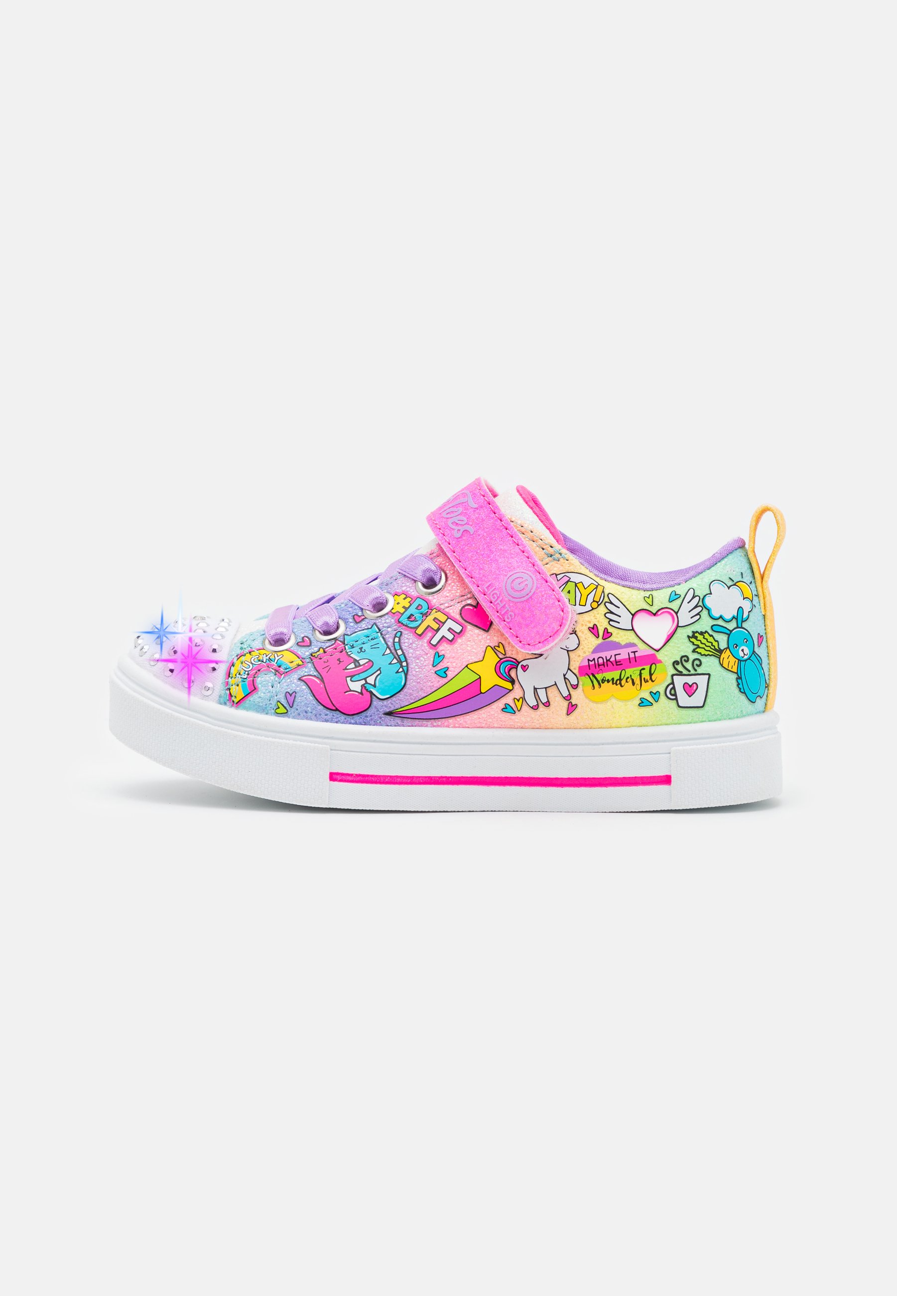 Skechers TWINKLE SPARKS - Trainers - multi-coloured