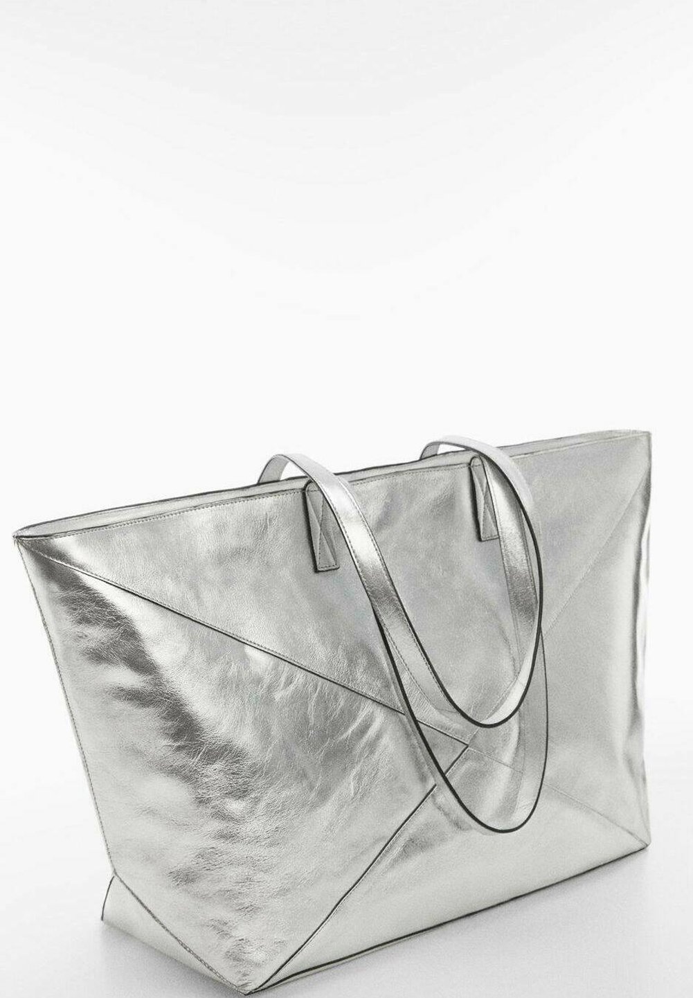Mango Handbag - silverfärgad/silver-coloured