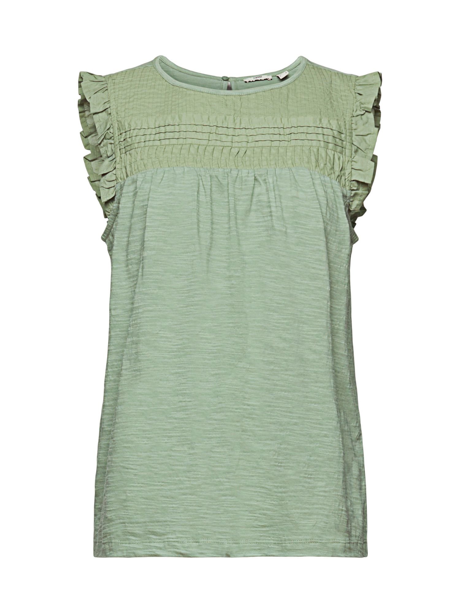 Esprit MIX - Print T-shirt - pale khaki/khaki