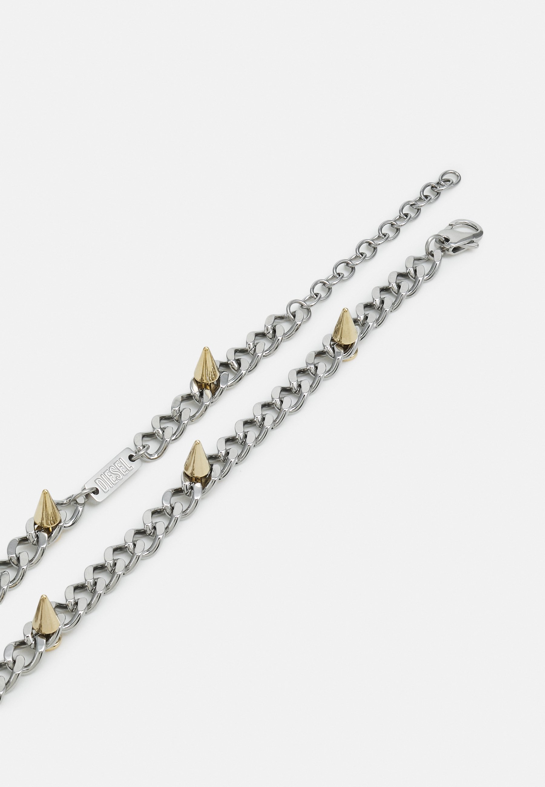 Diesel NECKLACE  - Necklace - silver coloured/gold coloured/silver-coloured