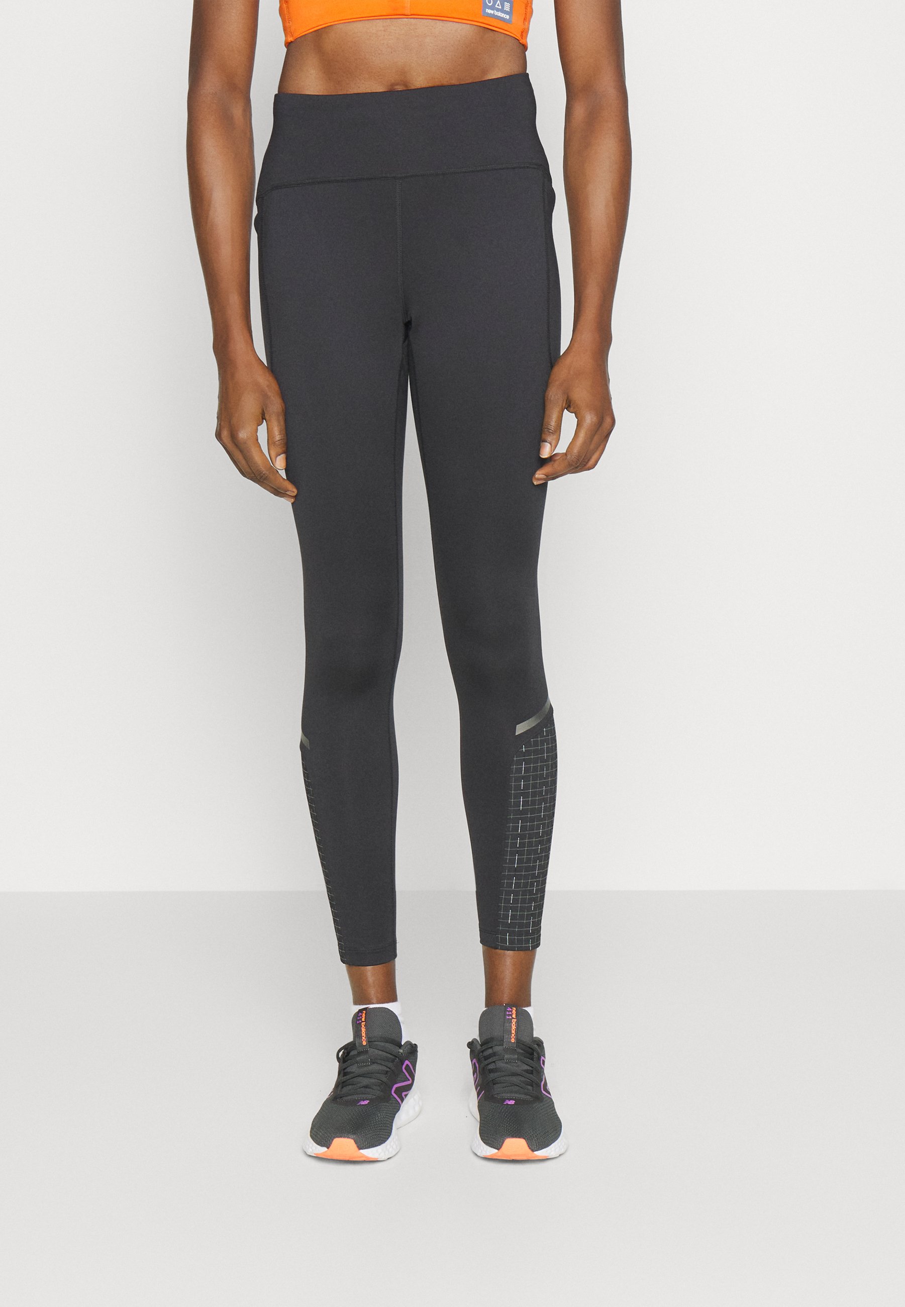 NB IMPACT RUN LUMINOUS HEAT  - Leggings - black