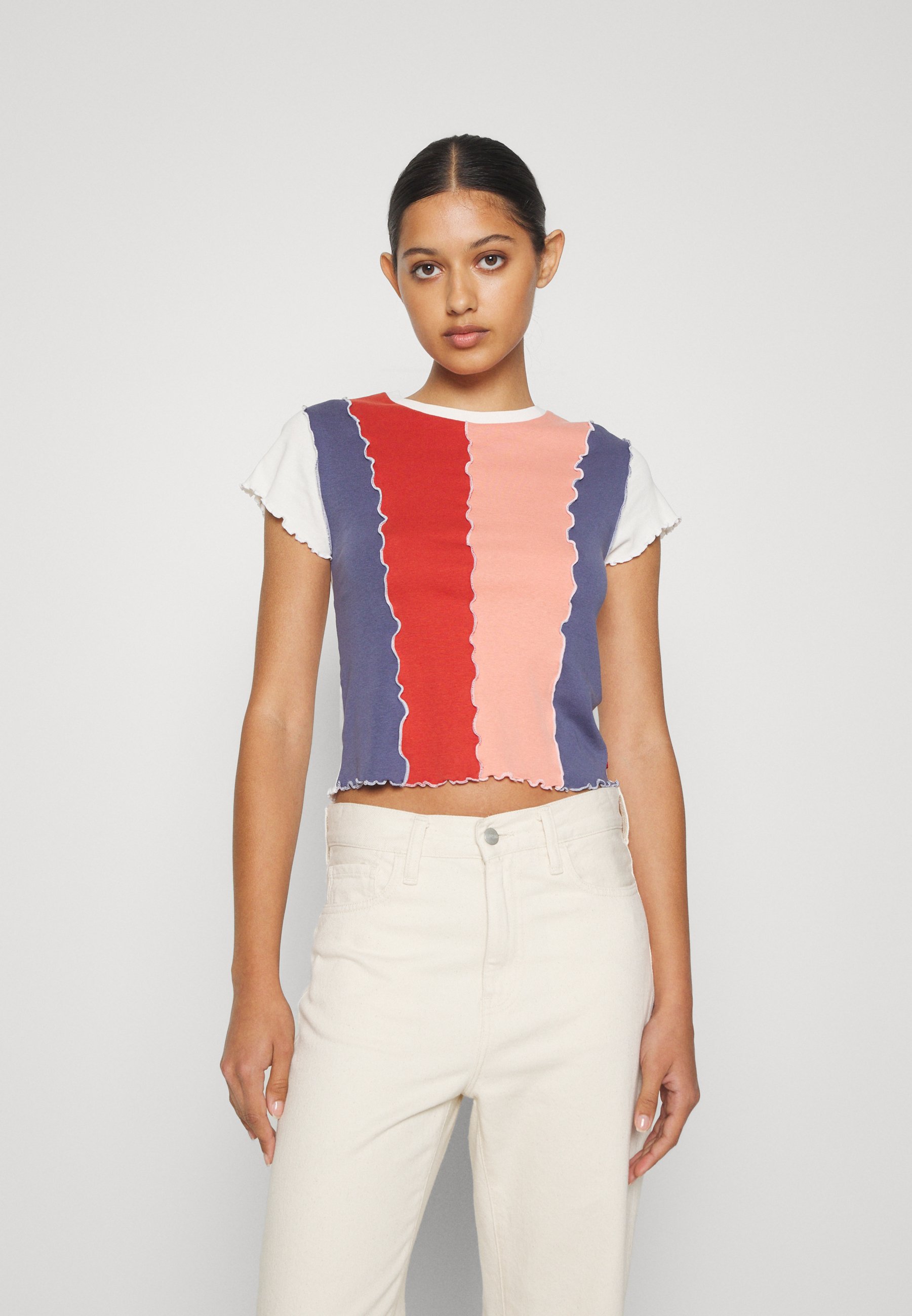 Levi's® INSIDE OUT SEAMED TEE - Print T-shirt - multi-coloured