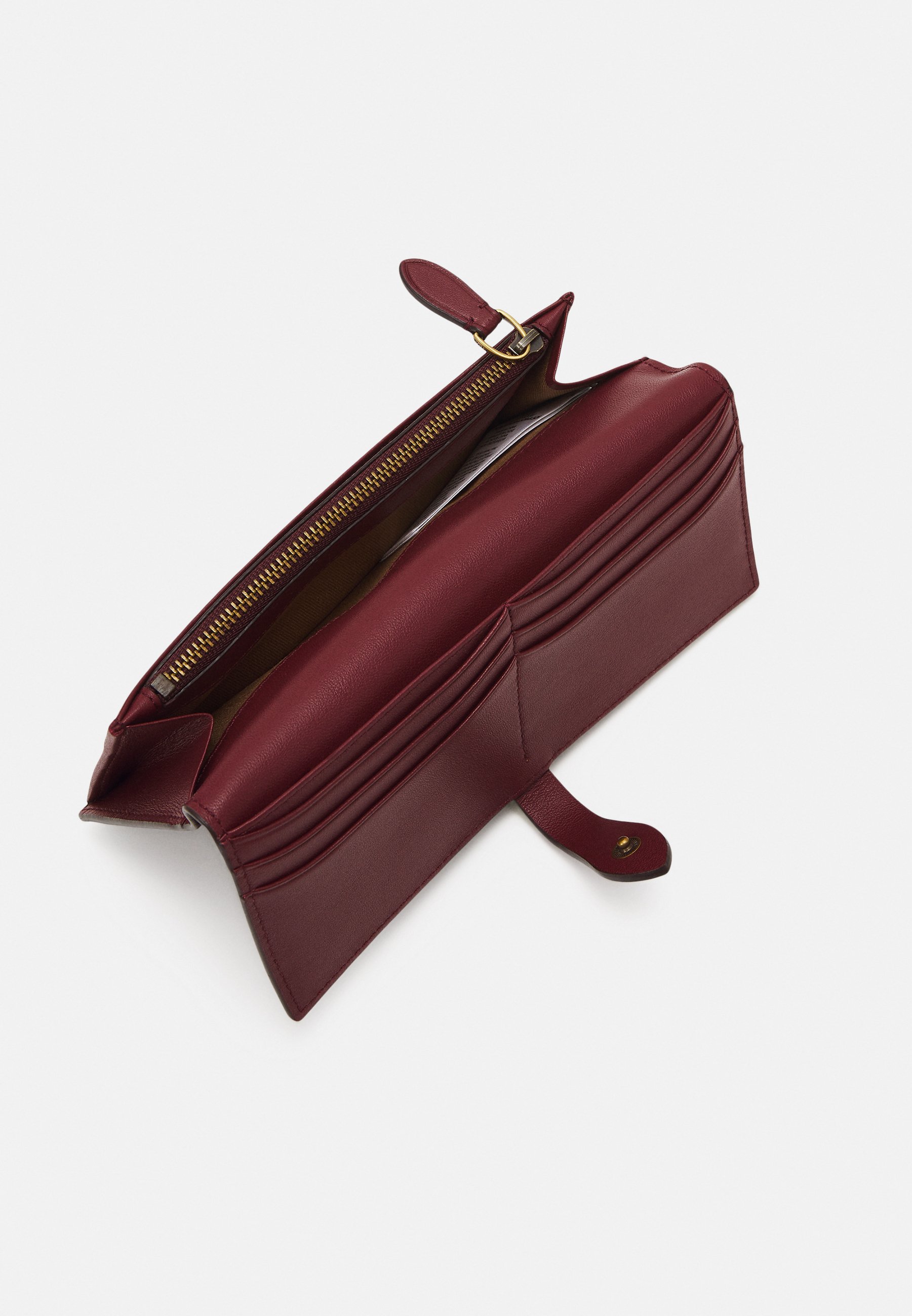 Polo Ralph Lauren WALLET SMALL - Wallet - bordeaux