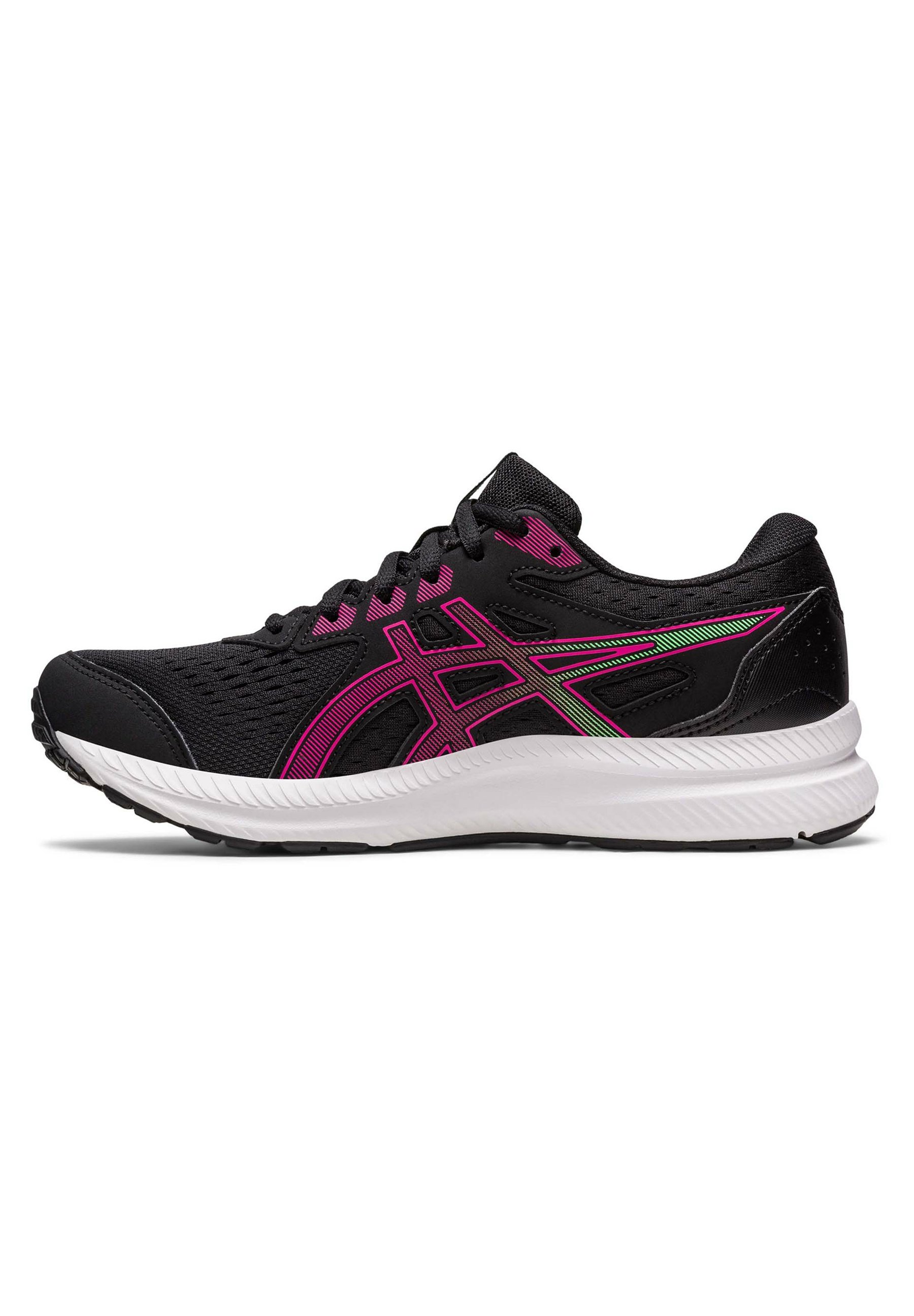 ASICS GEL-CONTEND 8 - Neutral running shoes - black/pink rave/black