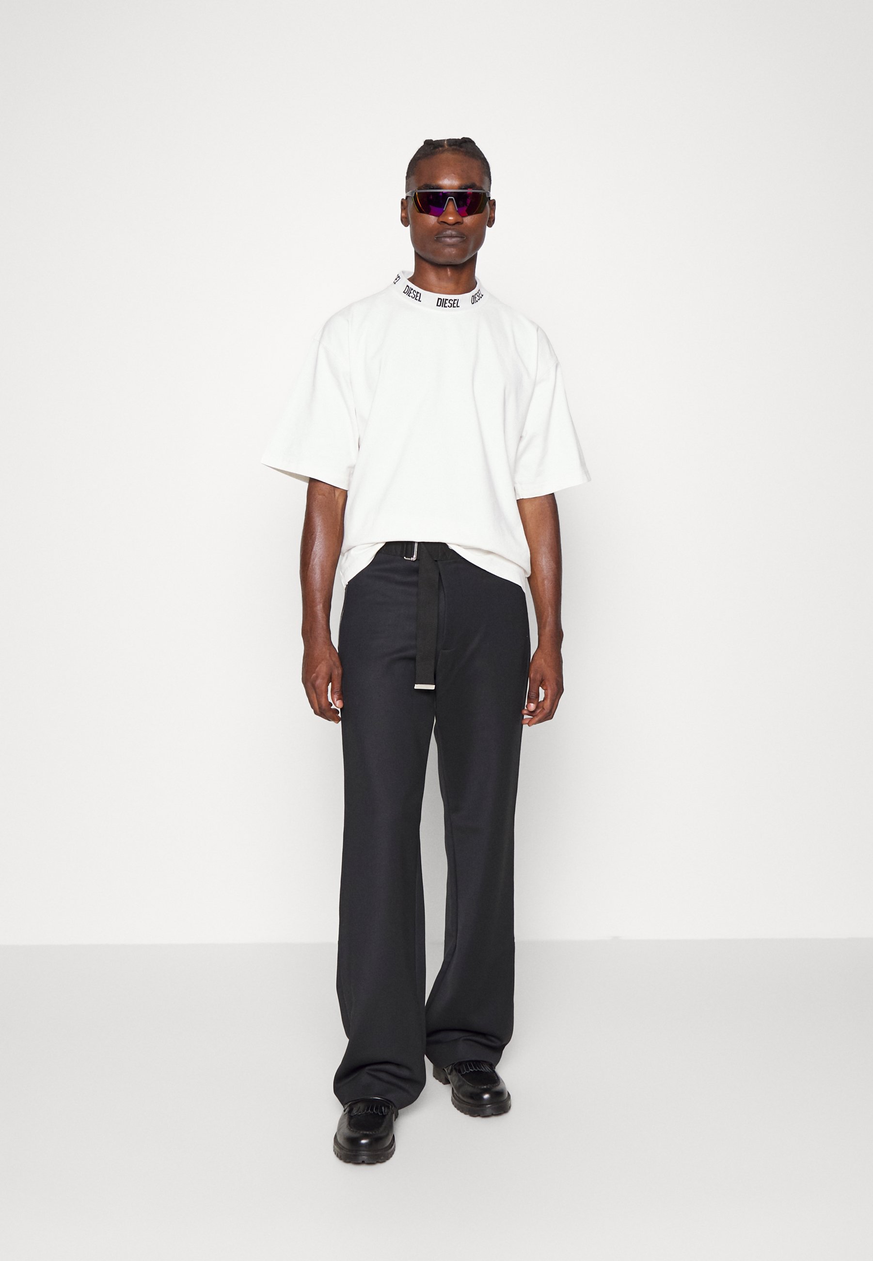 Diesel GOLD - Trousers - black