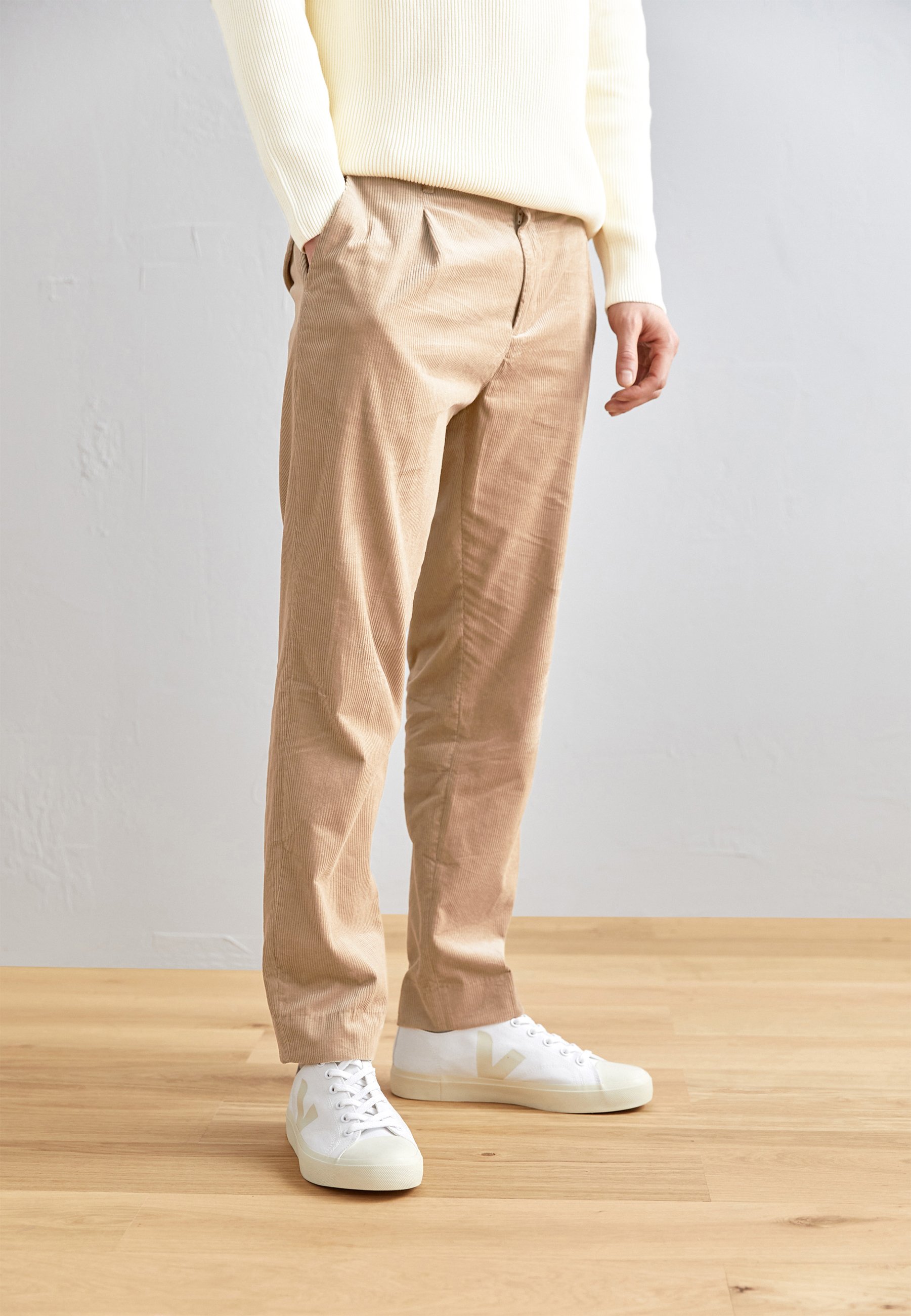 Scotch & Soda BLAKE PLEATED - Chinos - camel