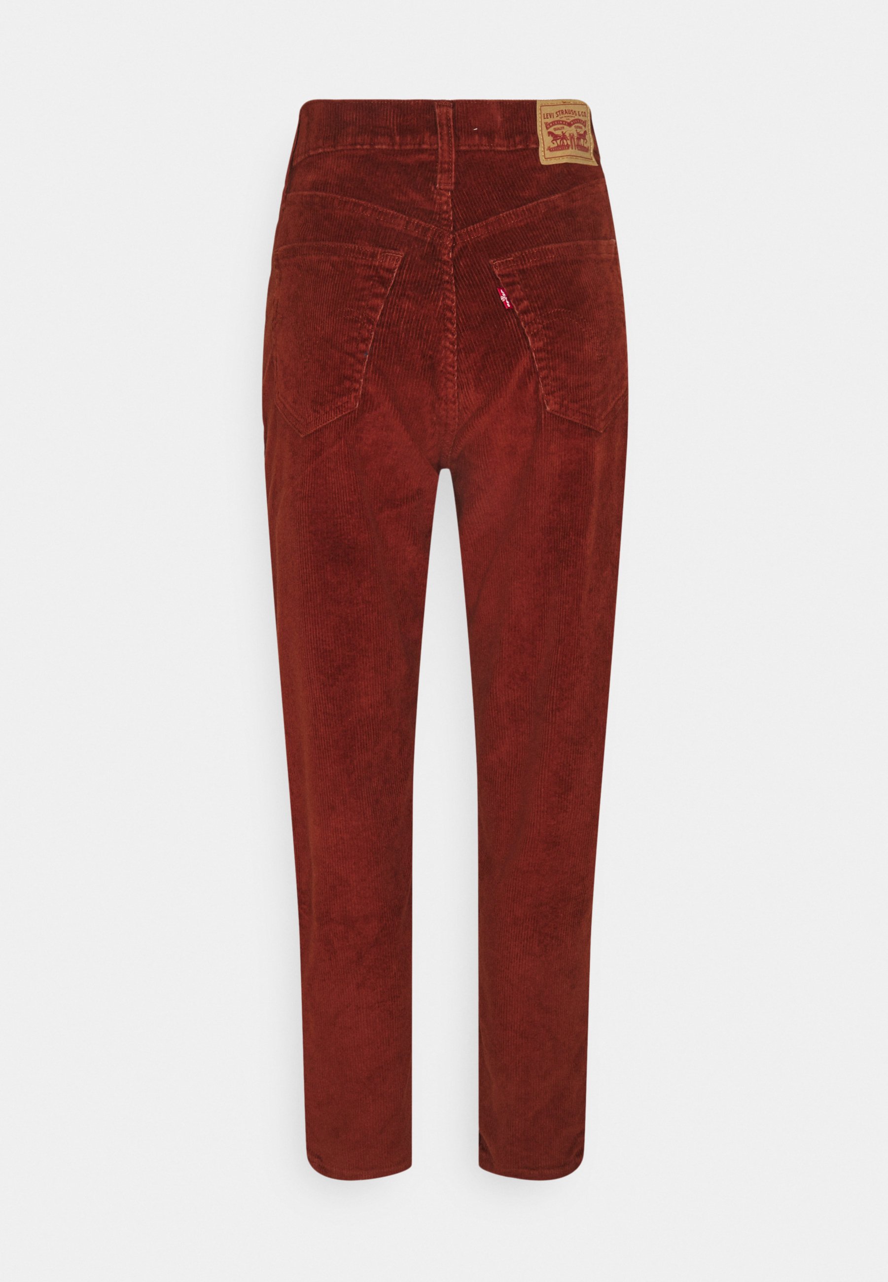 Levi's® HIGH WAISTED MOM - Jeans Tapered Fit - ochre/brown