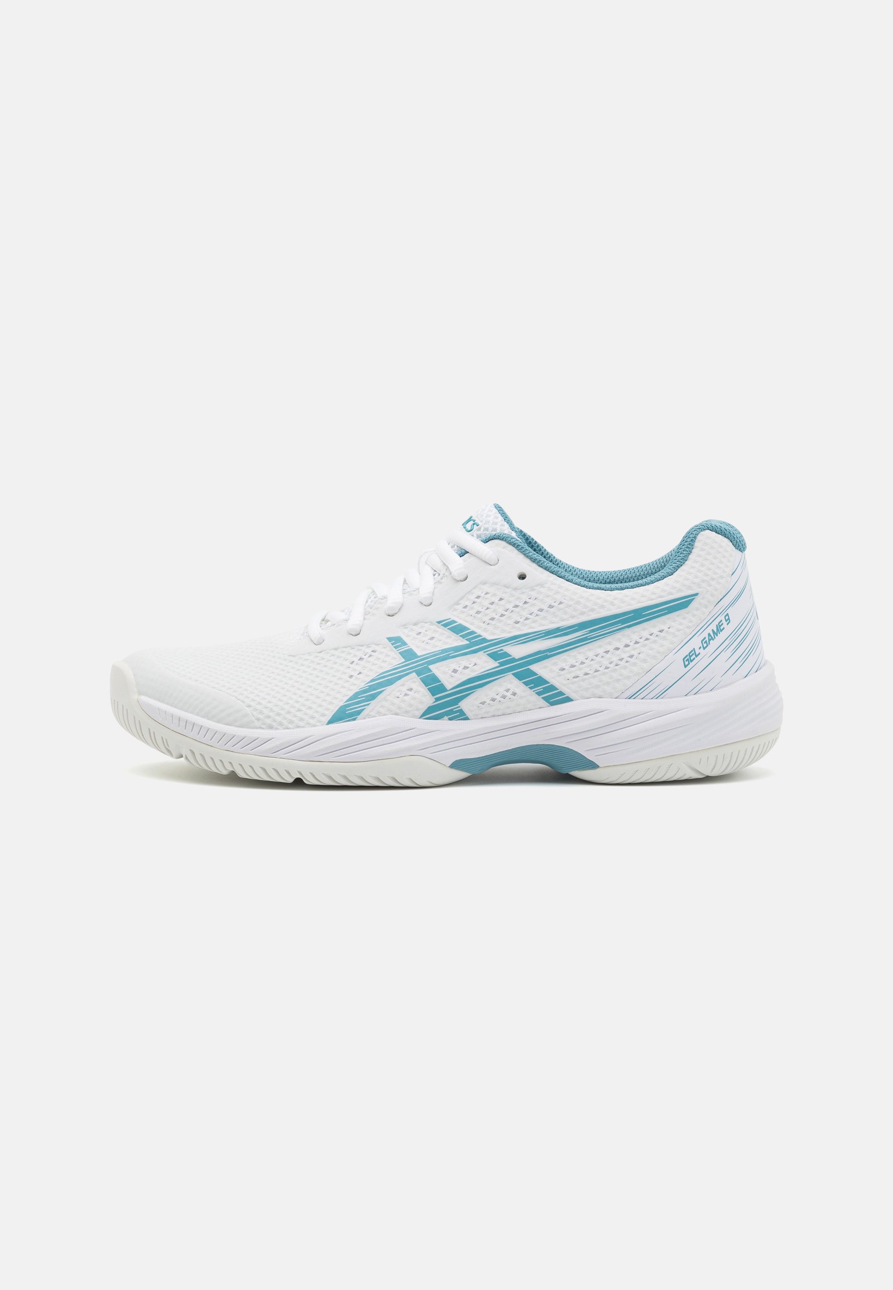 ASICS GEL-GAME 9 - Multicourt tennis shoes - white/gris blue/white