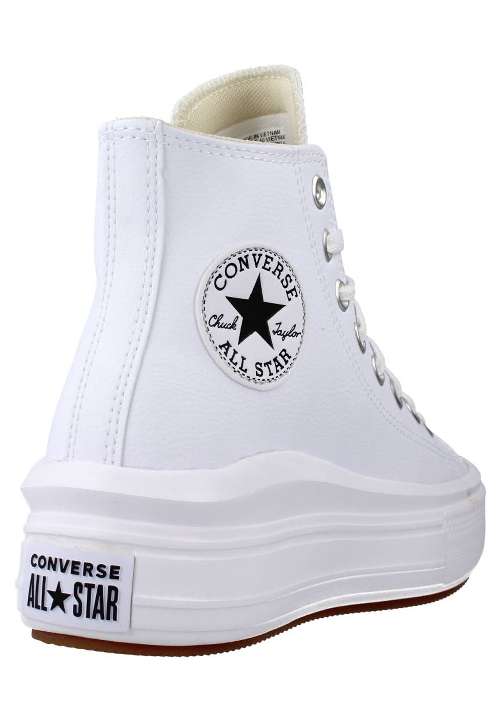 Converse CHUCK TAYLOR ALL STAR MOVE - High-top trainers - white/black/white/white