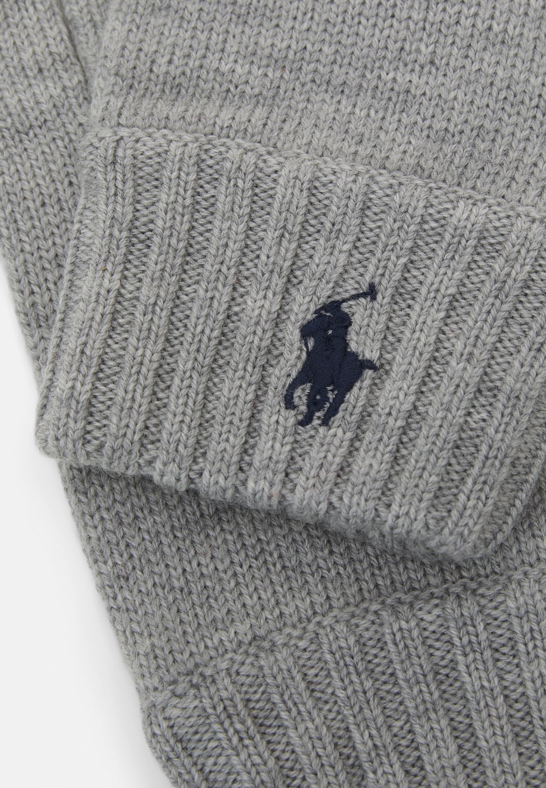 Polo Ralph Lauren GLOVES TEENS UNISEX - Gloves - golf light grey heather/mottled grey