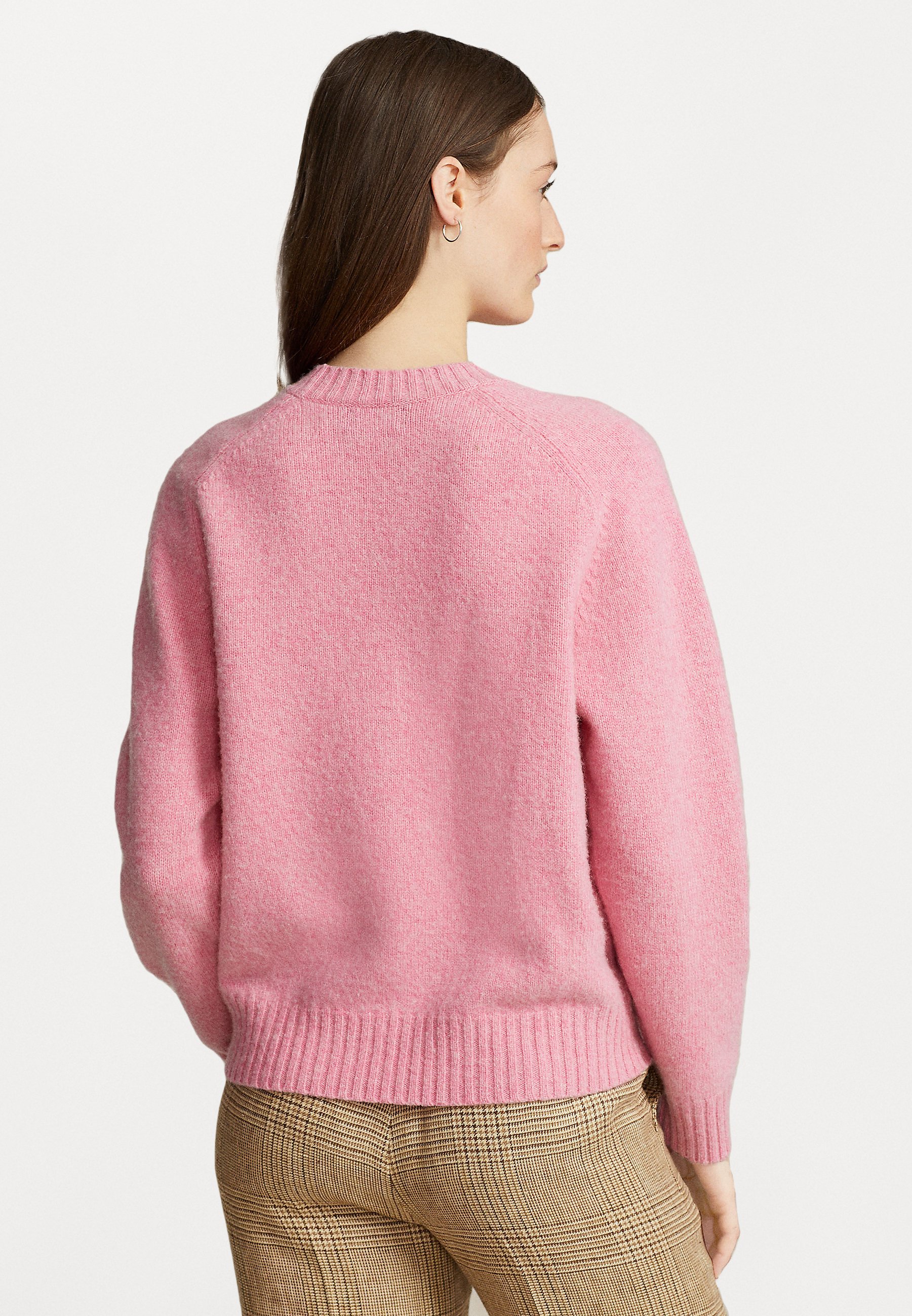 Polo Ralph Lauren LONG SLEEVE - Jumper - pink heather/pink
