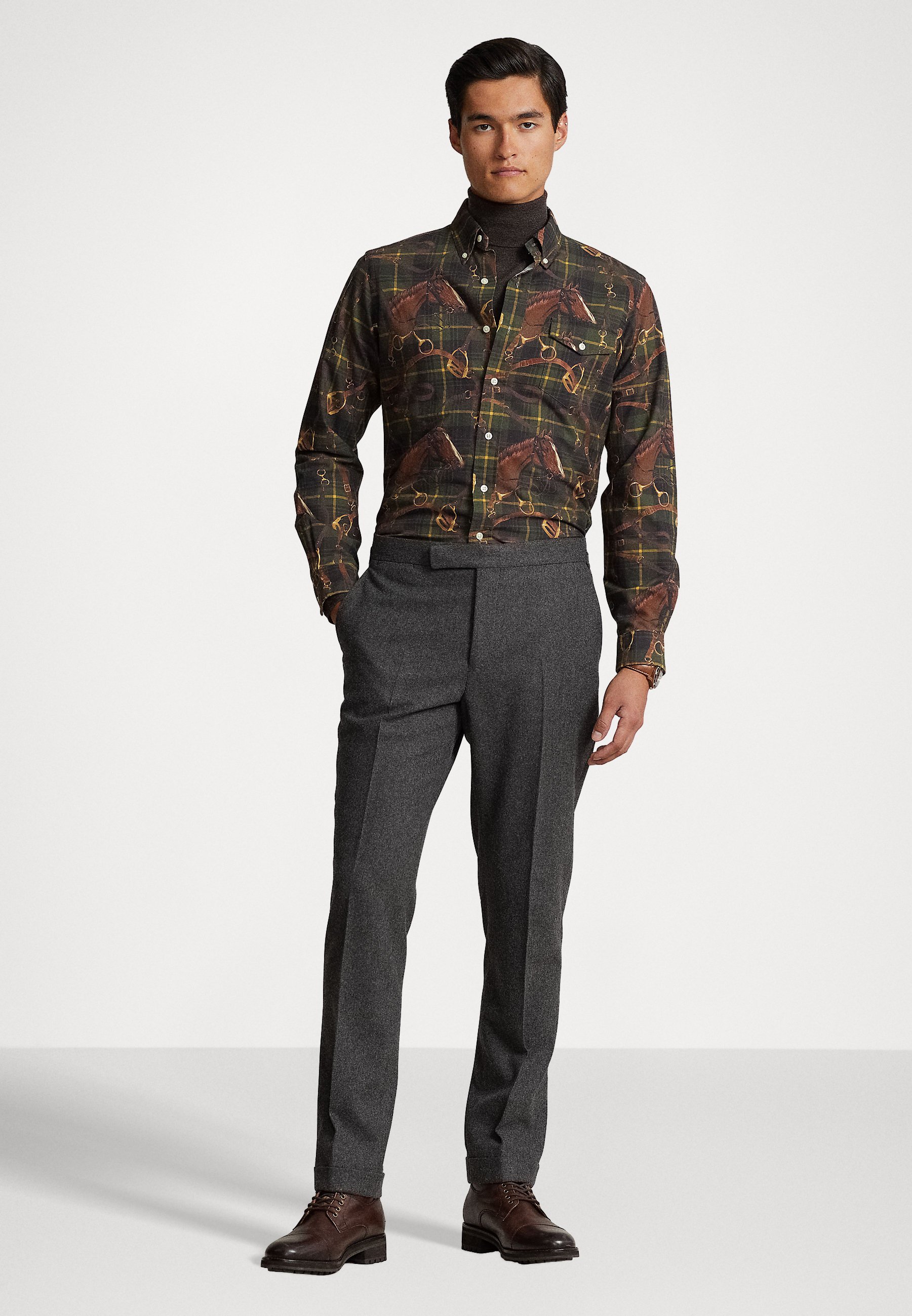 Polo Ralph Lauren LONG SLEEVE SPORT  - Shirt - multi-coloured