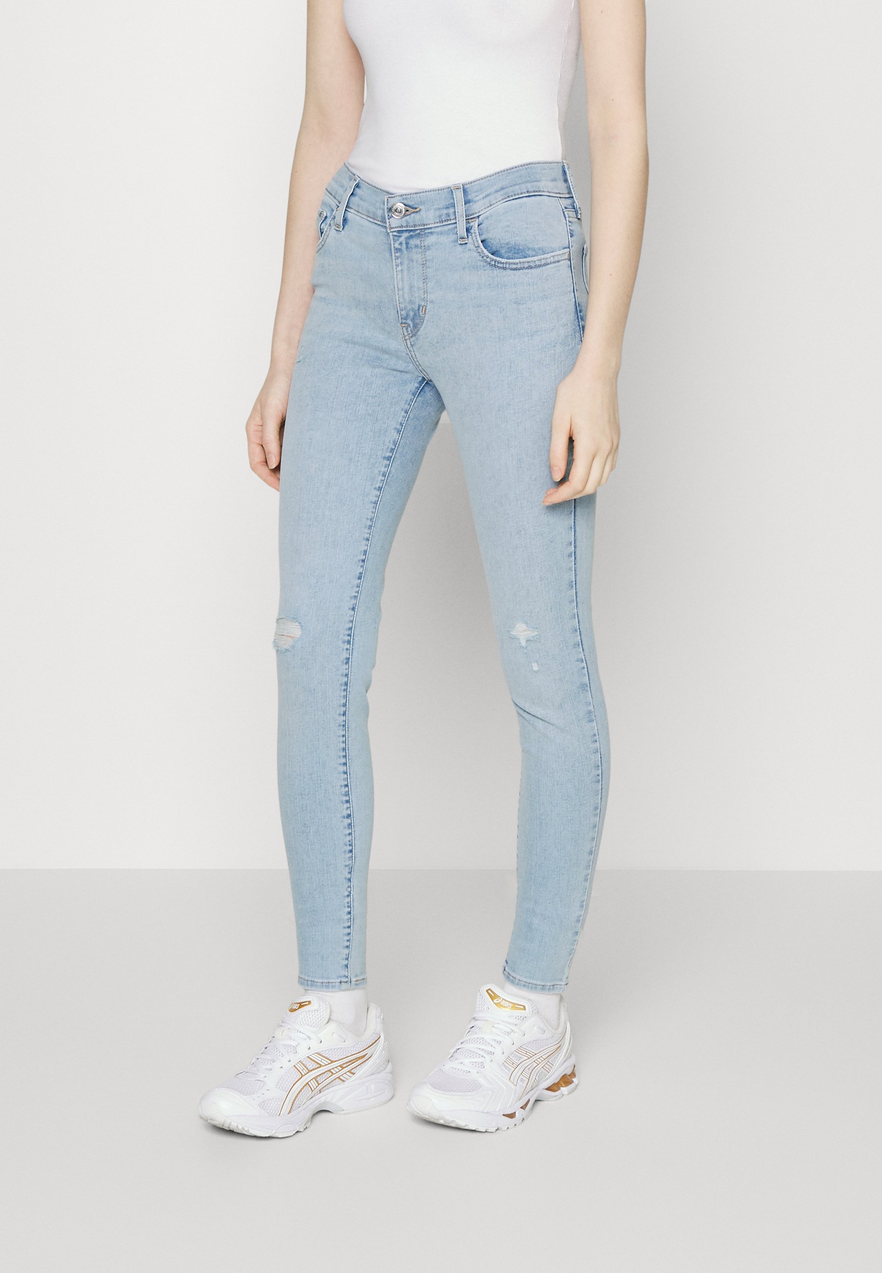 Levi's® 710™ SUPER SKINNY - Jeans Skinny Fit - ontario wind/destroyed denim