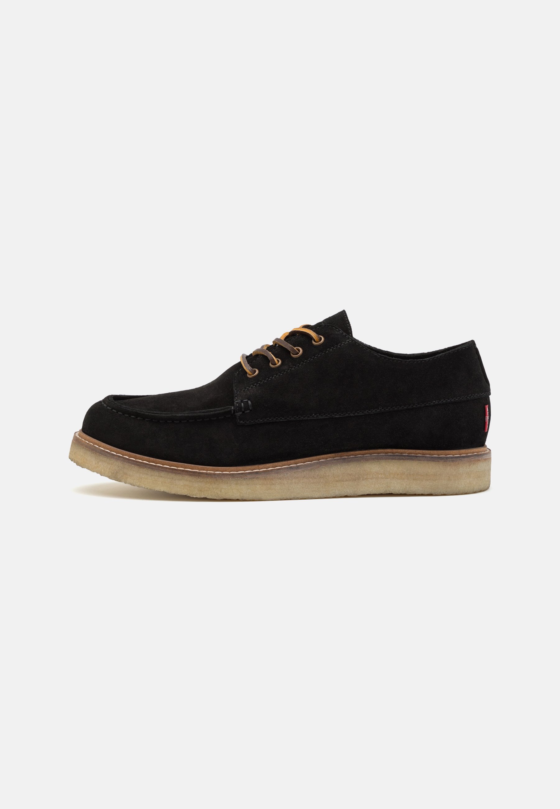 Levi's® BERN SHOE - Casual lace-ups - regular black/black