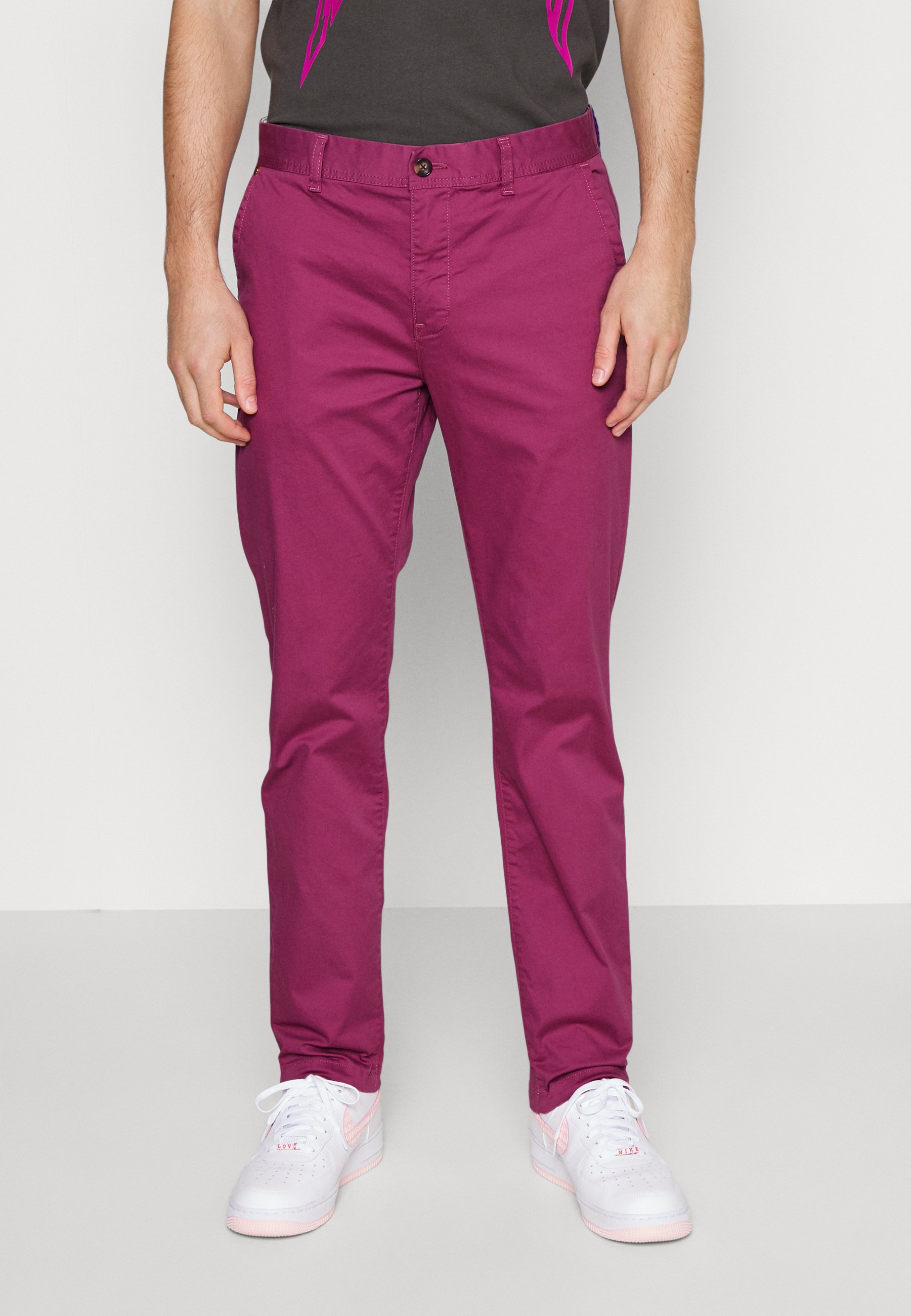 Scotch & Soda ESSENTIALS STUART REGULAR SLIM FIT - Chinos - dahlia/purple