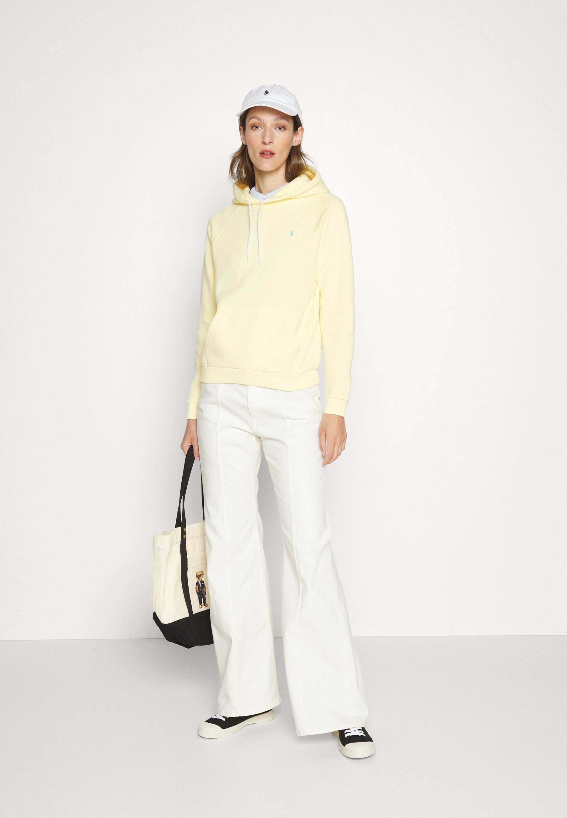 Polo Ralph Lauren LONG SLEEVE - Hoodie - yellow