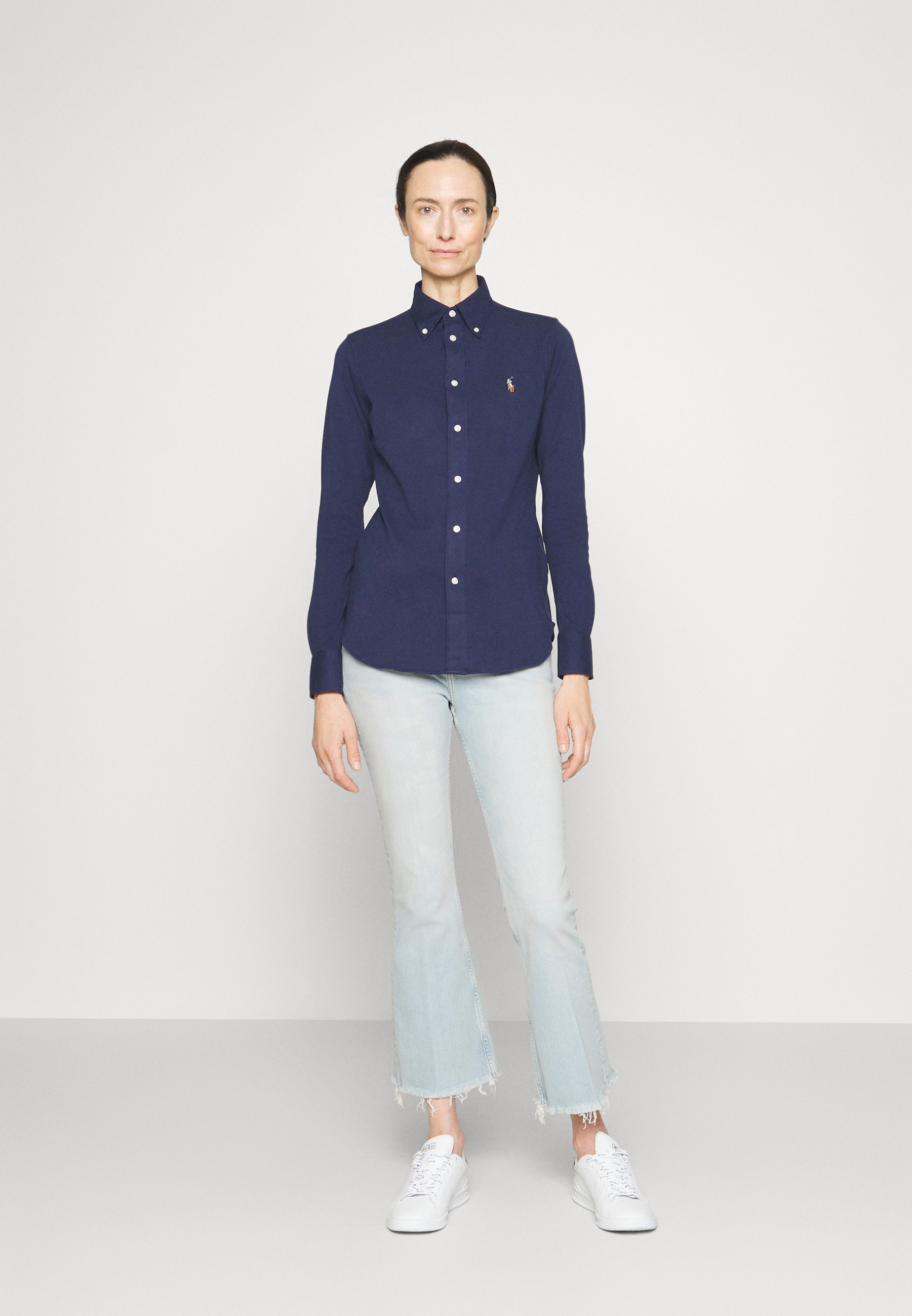 Polo Ralph Lauren OXFORD SHIRT - Button-down blouse - newport navy/blue