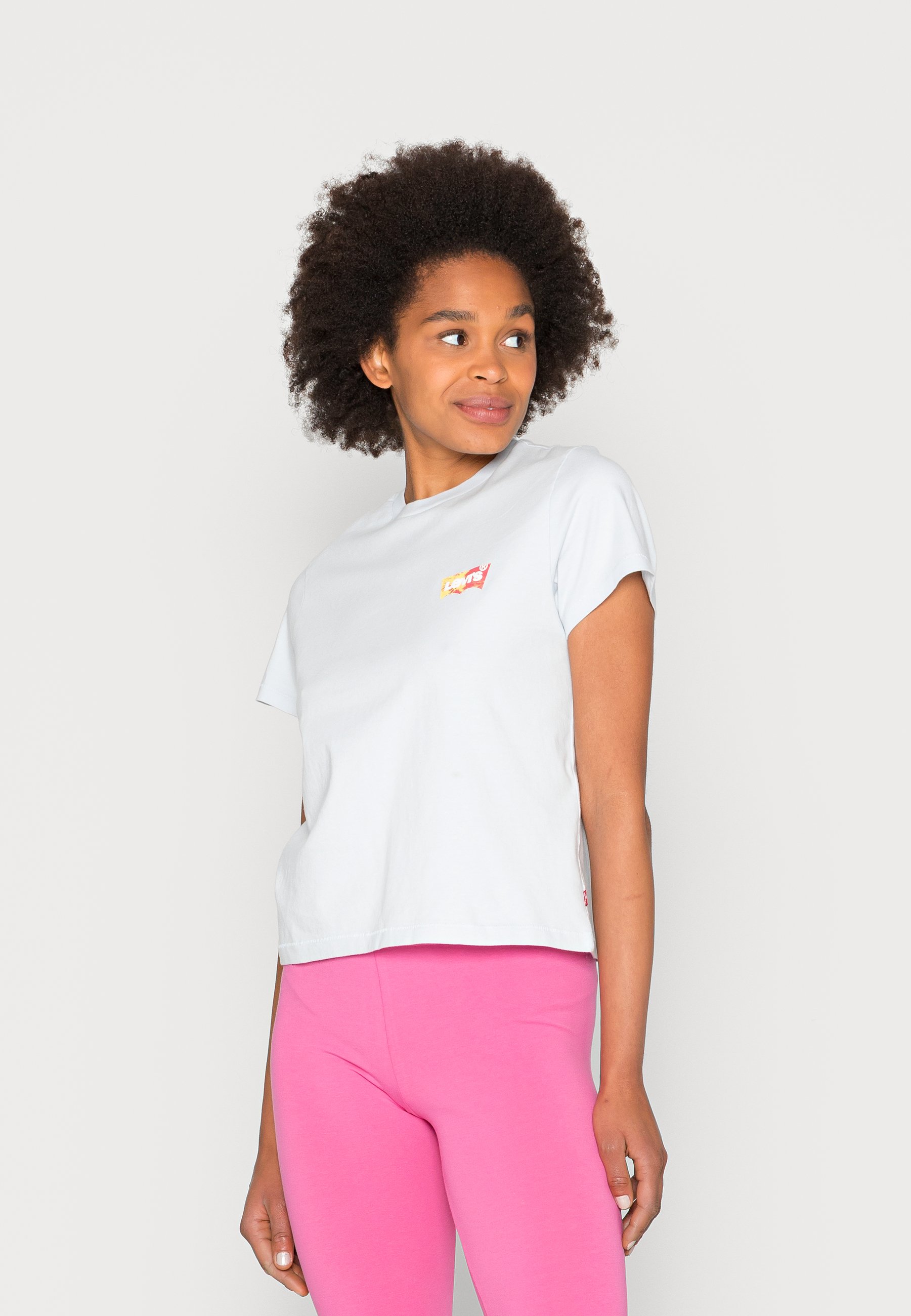 Levi's® GRAPHIC CLASSIC TEE - Print T-shirt - pop color/arctic ice/blue