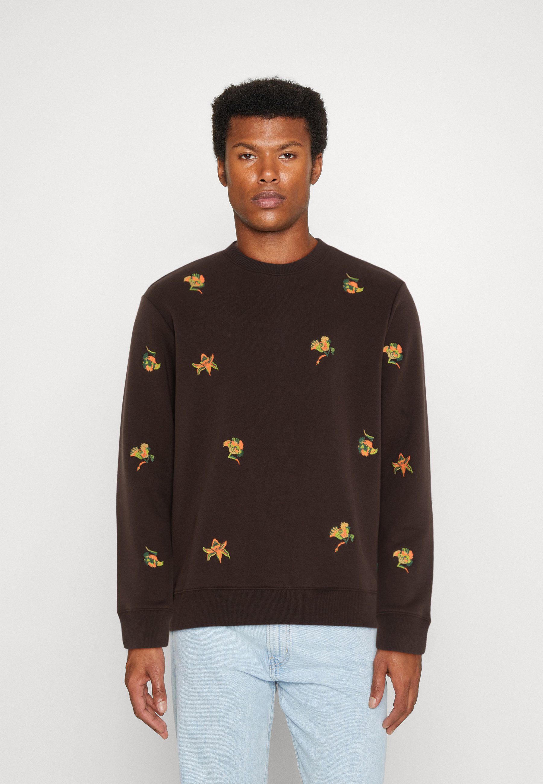 Scotch & Soda REGULAR FIT - Sweatshirt - chocolate/dark brown