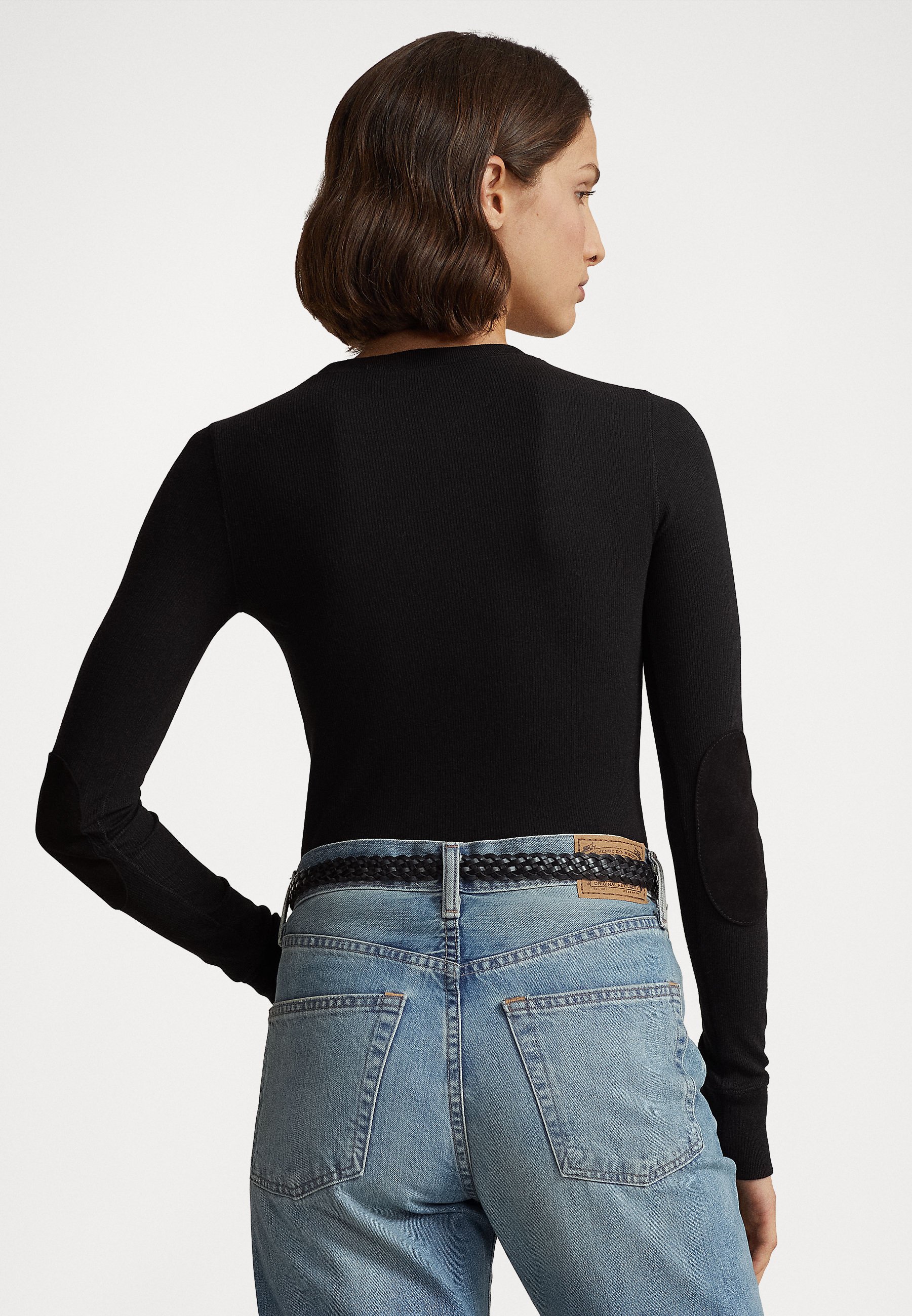 Polo Ralph Lauren LONG SLEEVE - Long sleeved top - black