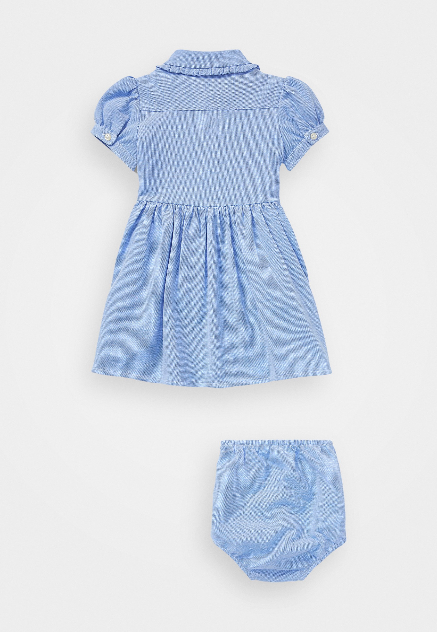 Polo Ralph Lauren SOLID OXFORD DRESSES - Day dress - harbor island blue/dark blue