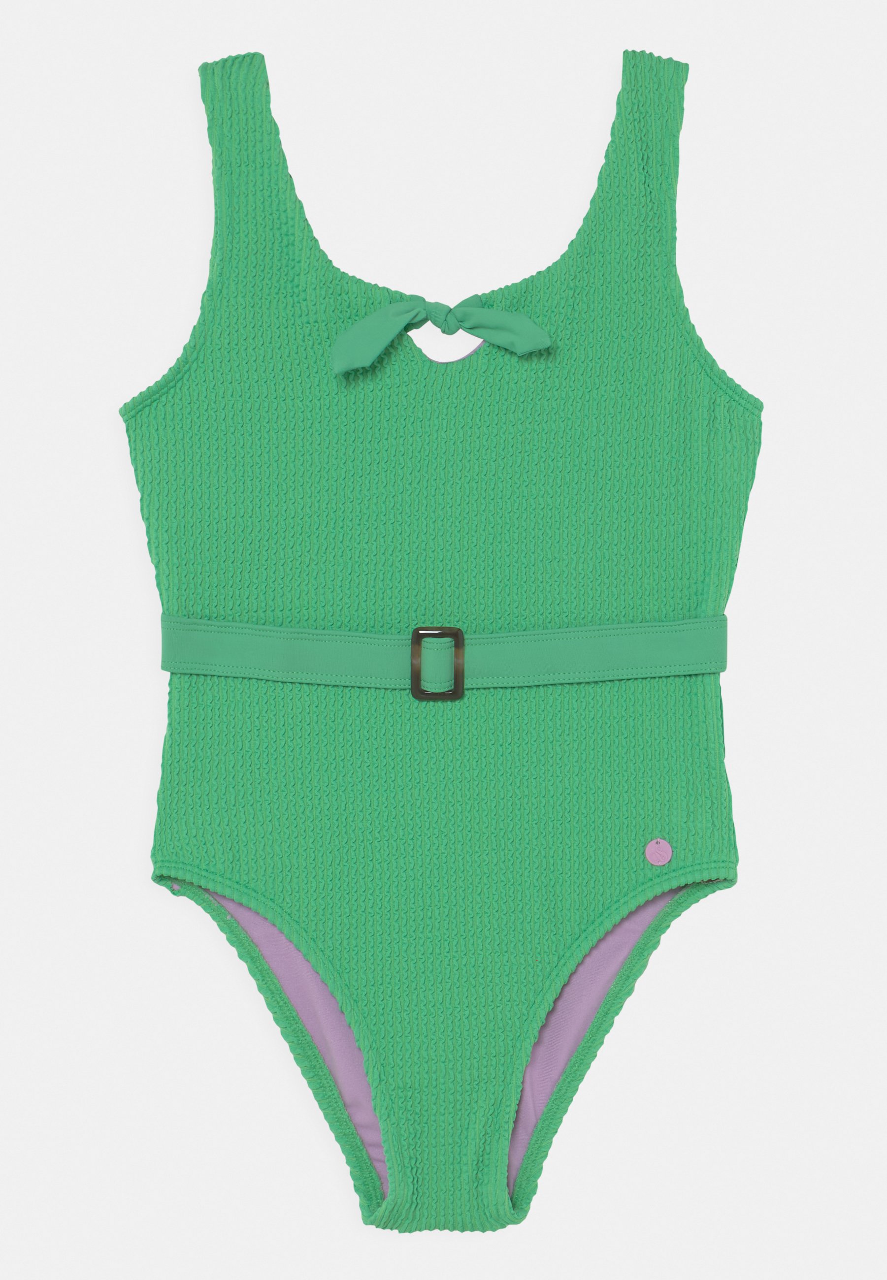 Scotch & Soda BELTED CRINKLE - Swimsuit - parakeet/green