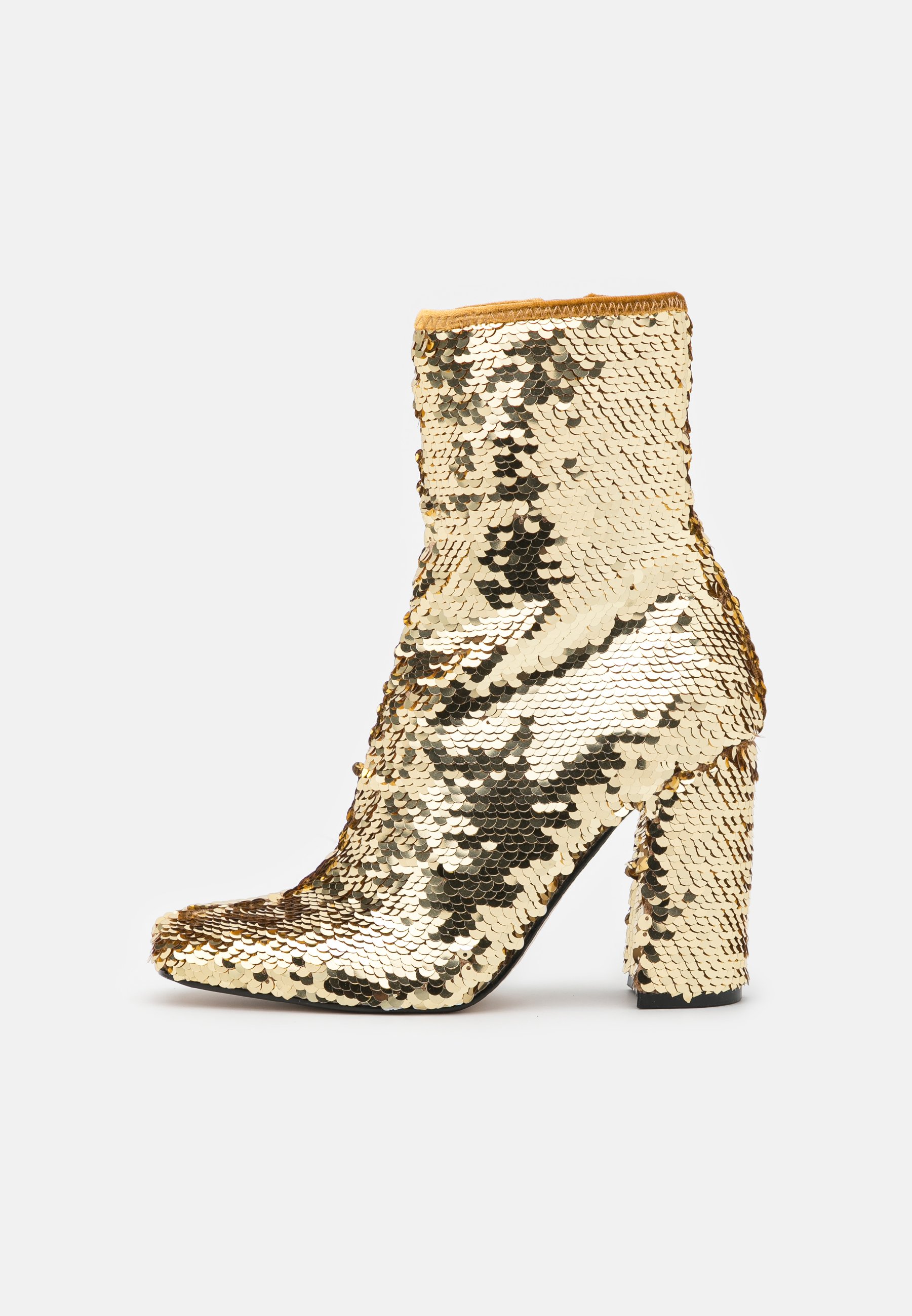 Steve Madden FULTON - Classic ankle boots - gold/gold-coloured