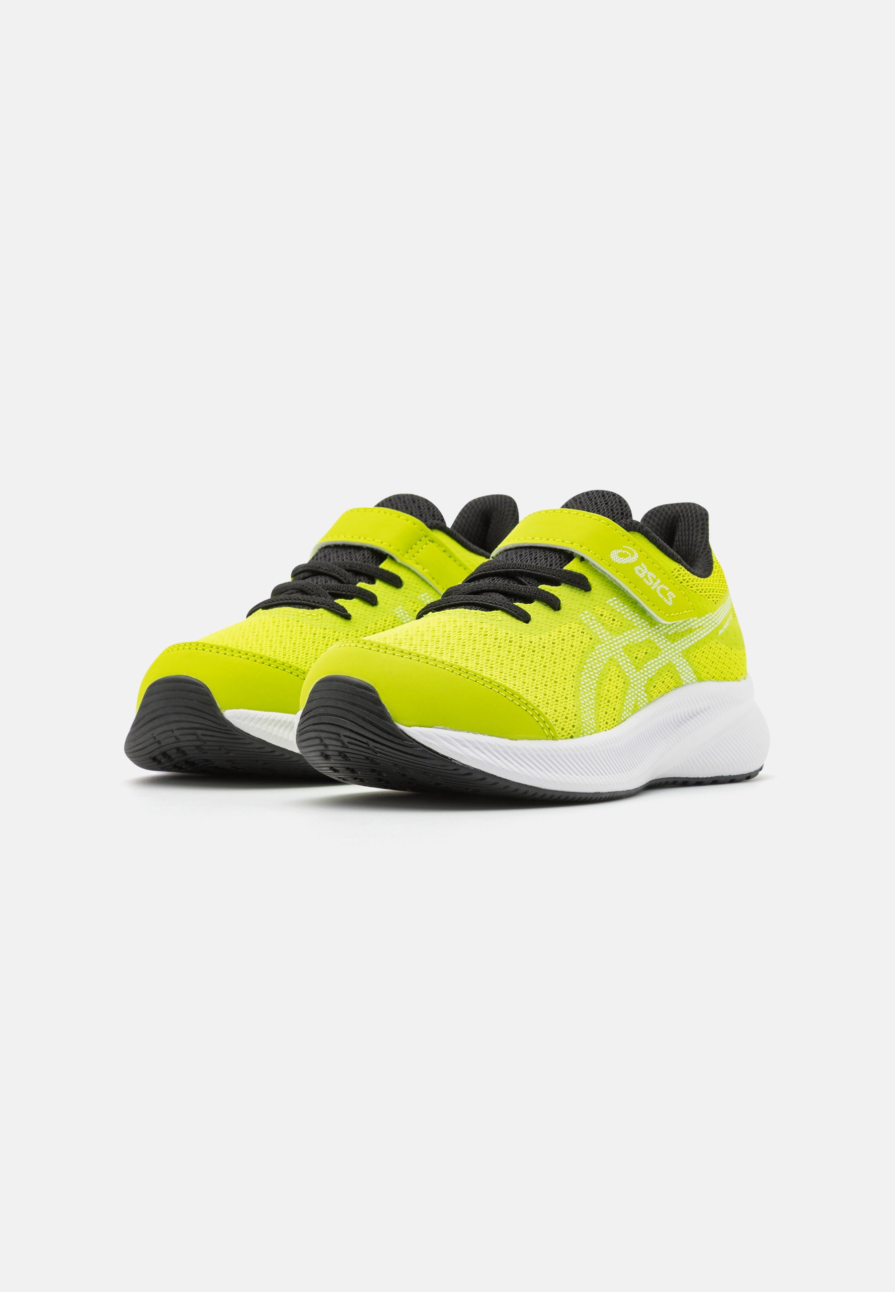 ASICS PATRIOT 13 UNISEX - Minimalist running shoes - lime zest/white/green