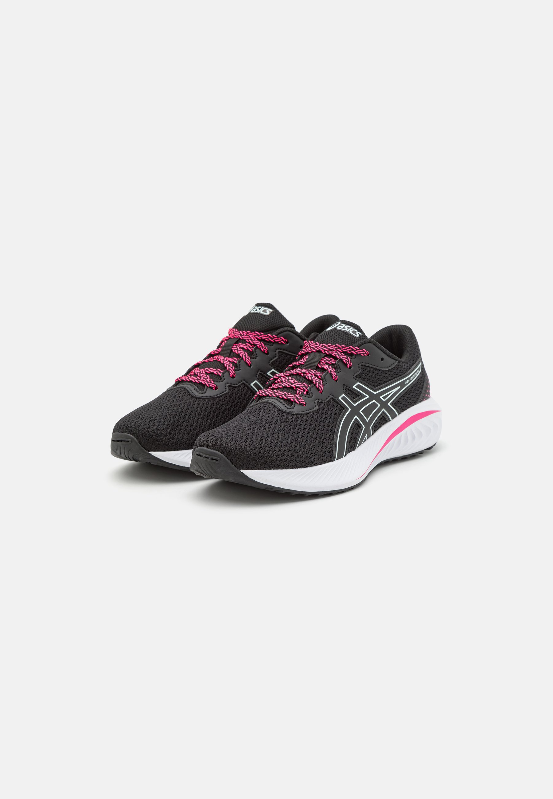 ASICS GEL EXCITE UNISEX - Neutral running shoes - black/pure aqua/black