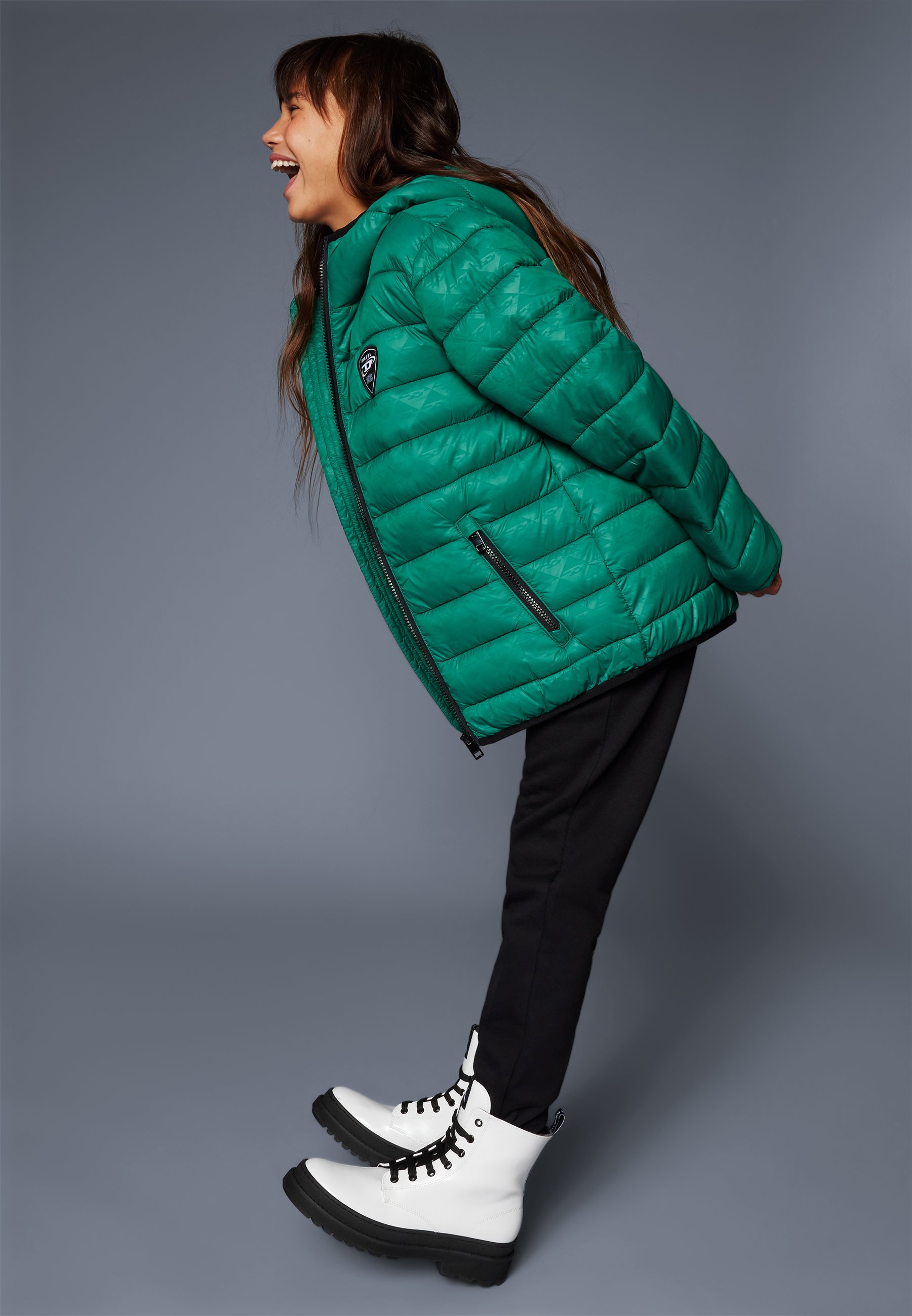 Diesel JKOPU UNISEX - Winter jacket - bottle green/green