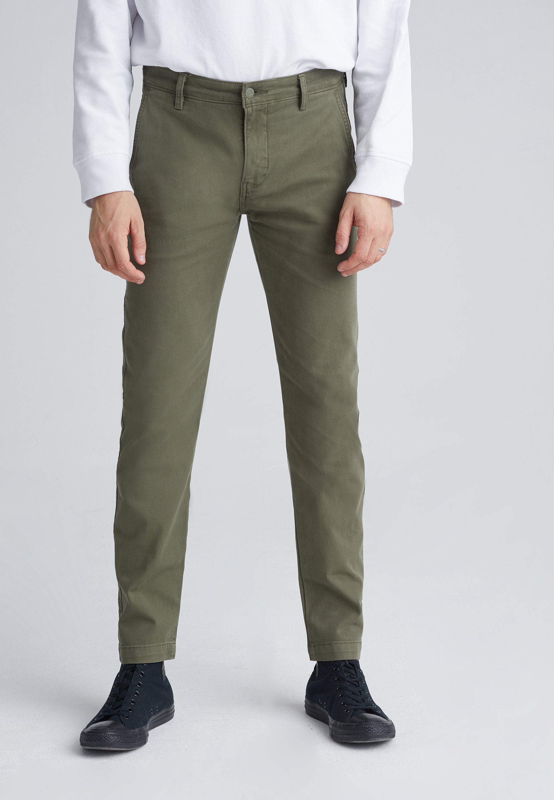 Levi's® XX SLIM II - Chinos - bunker olive shady/olive