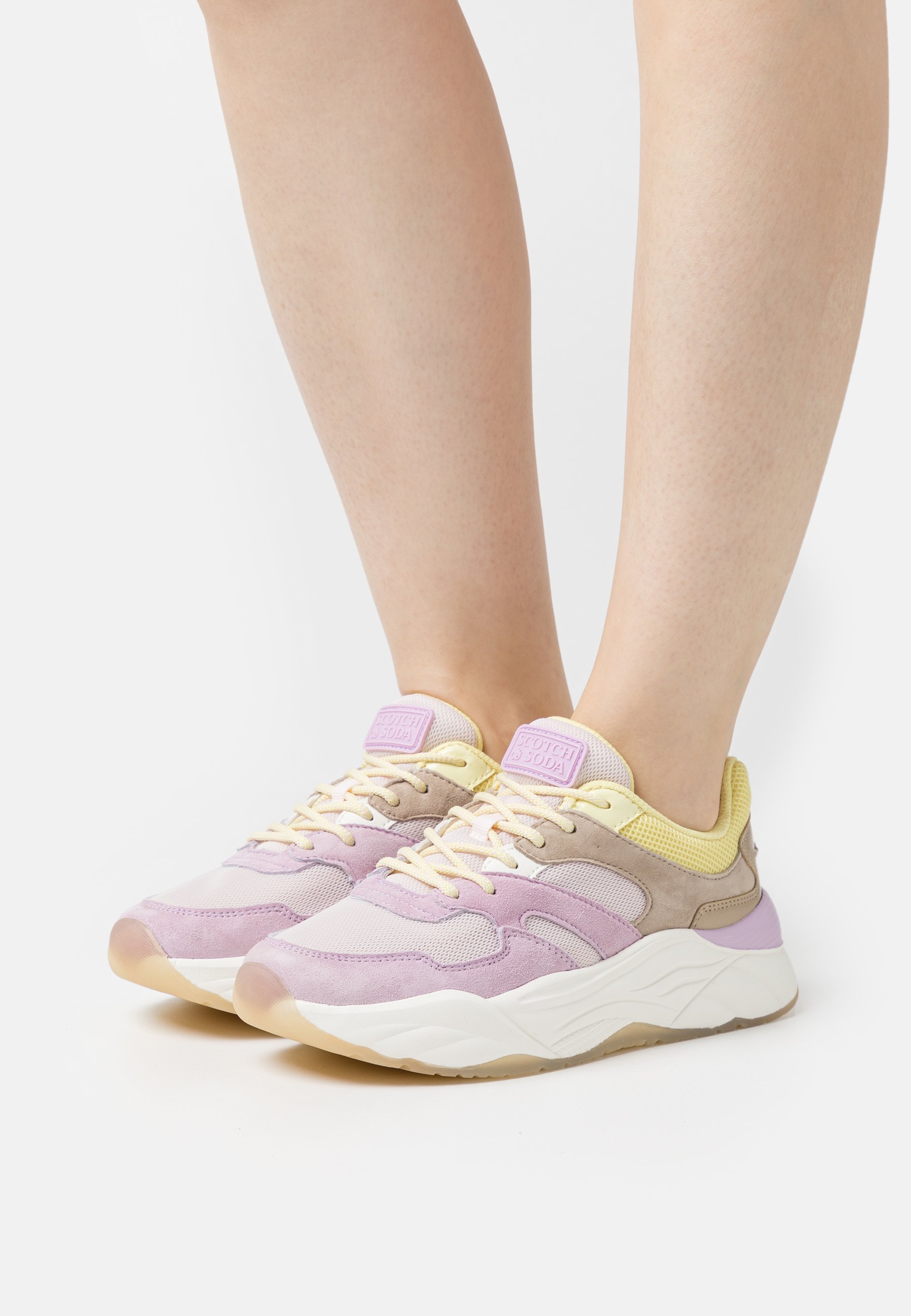 Scotch & Soda CELEST - Trainers - lavendel/multi-coloured/lilac