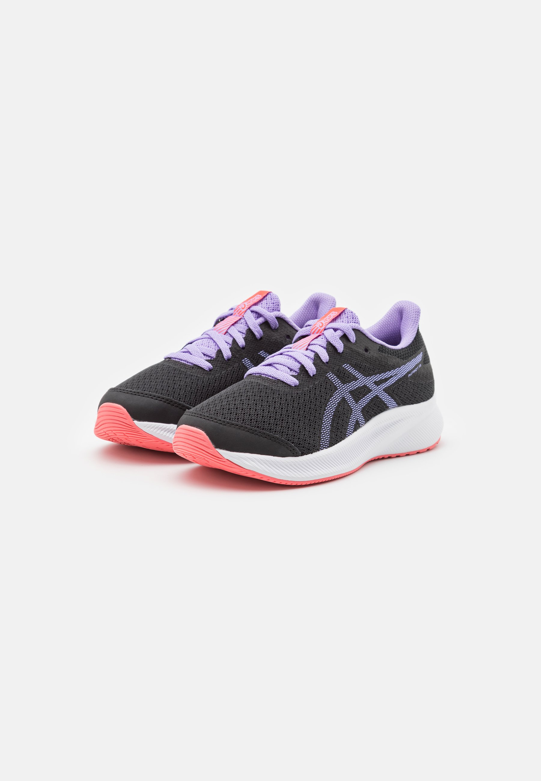 ASICS PATRIOT 13 GS UNISEX - Neutral running shoes - black/digital violet/black