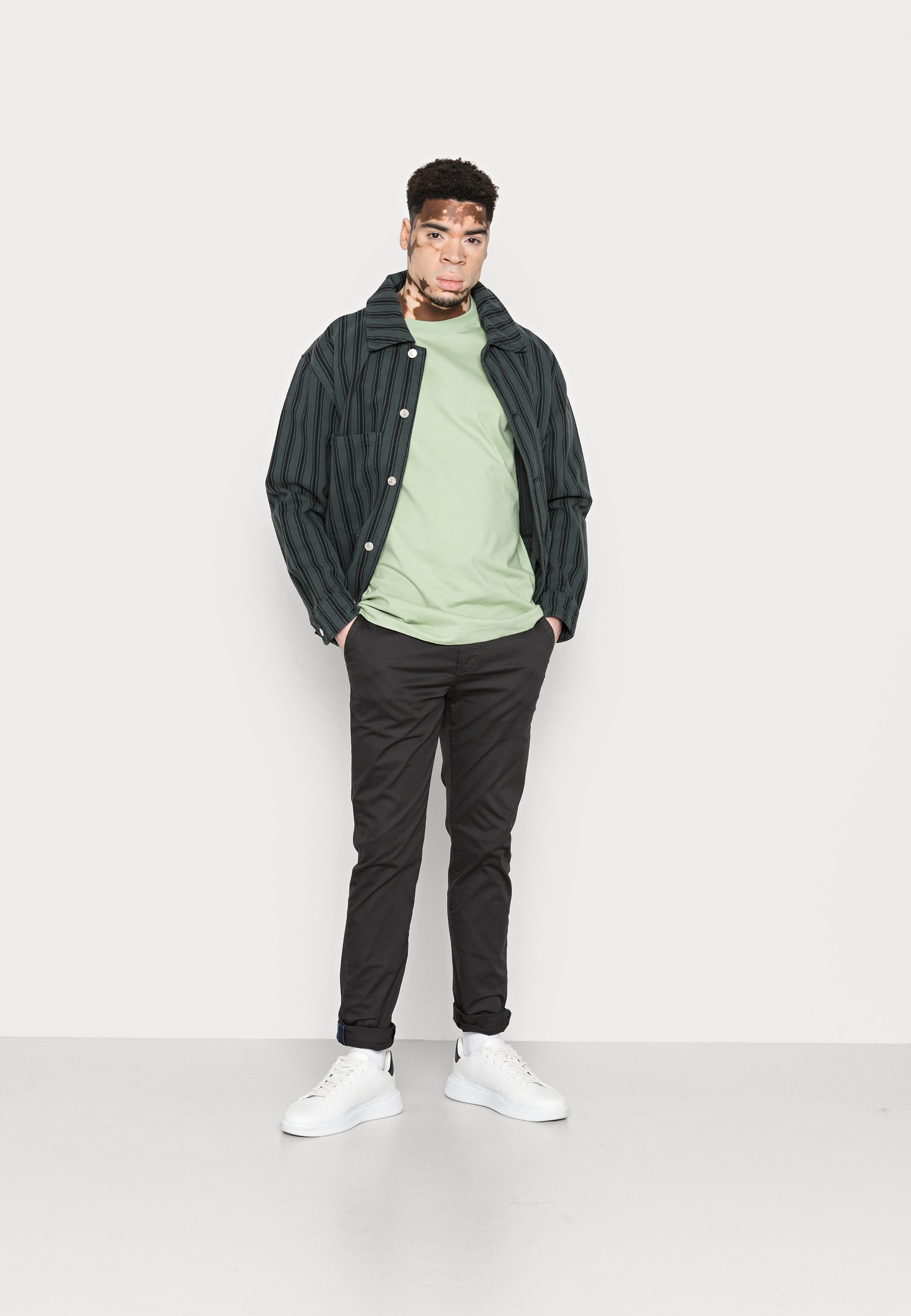 Scotch & Soda MOTT CONTAINS - Chinos - anthracite/grey