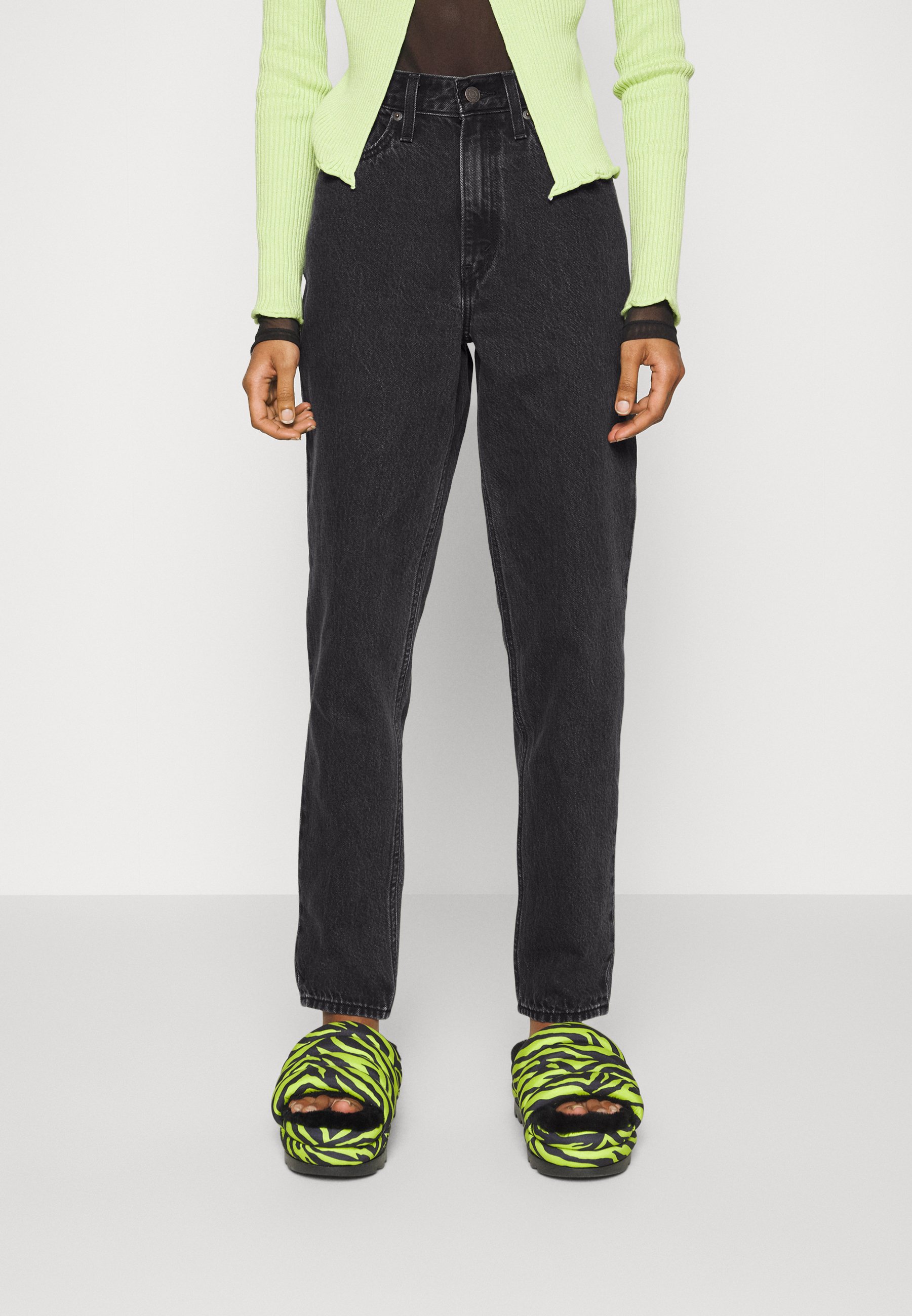 Levi's® 80's MOM - Jeans Tapered Fit - black stonewash/black denim