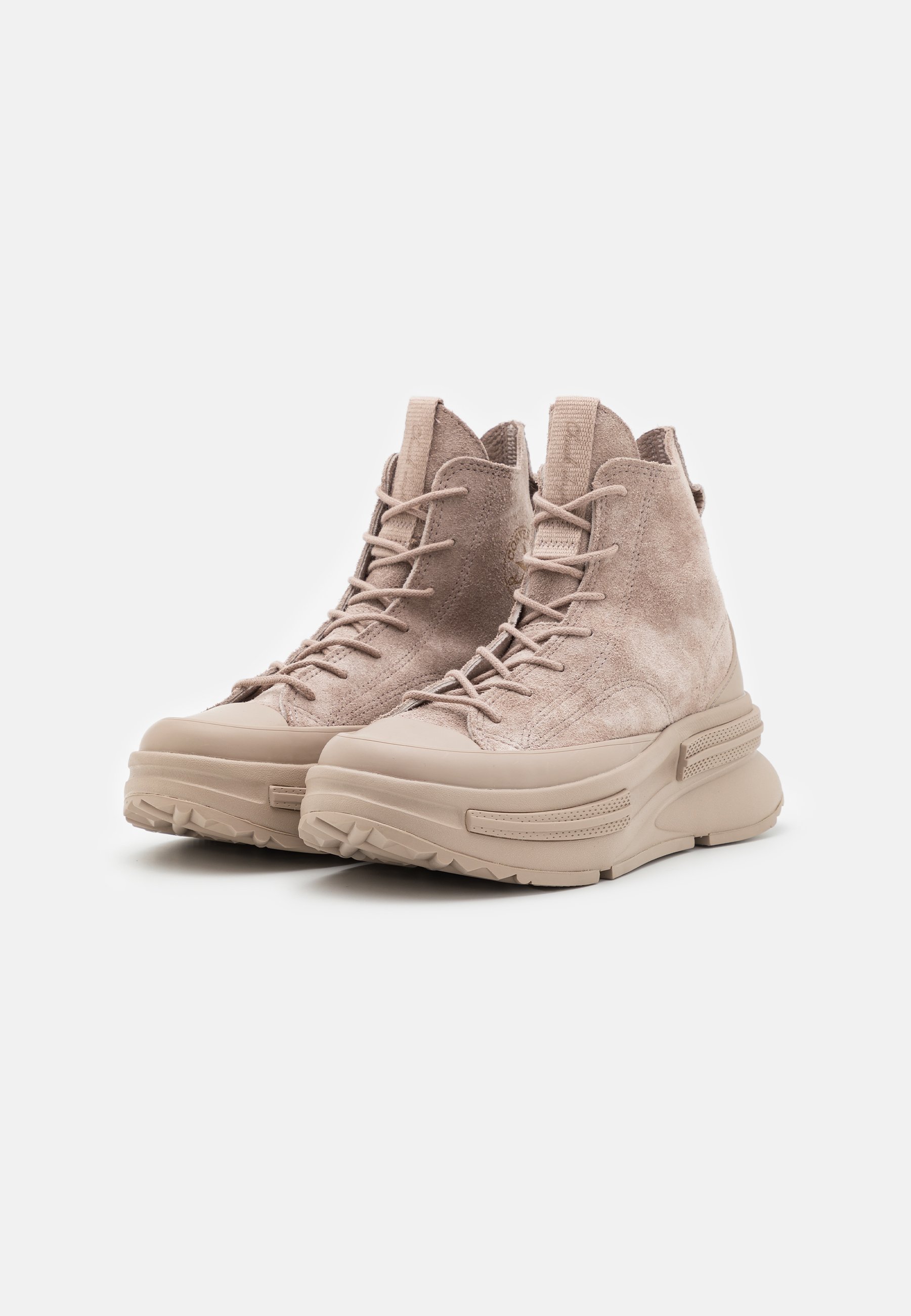 Converse RUN STAR LEGACY CX PLATFORM MONO UNISEX - High-top trainers - stone/taupe