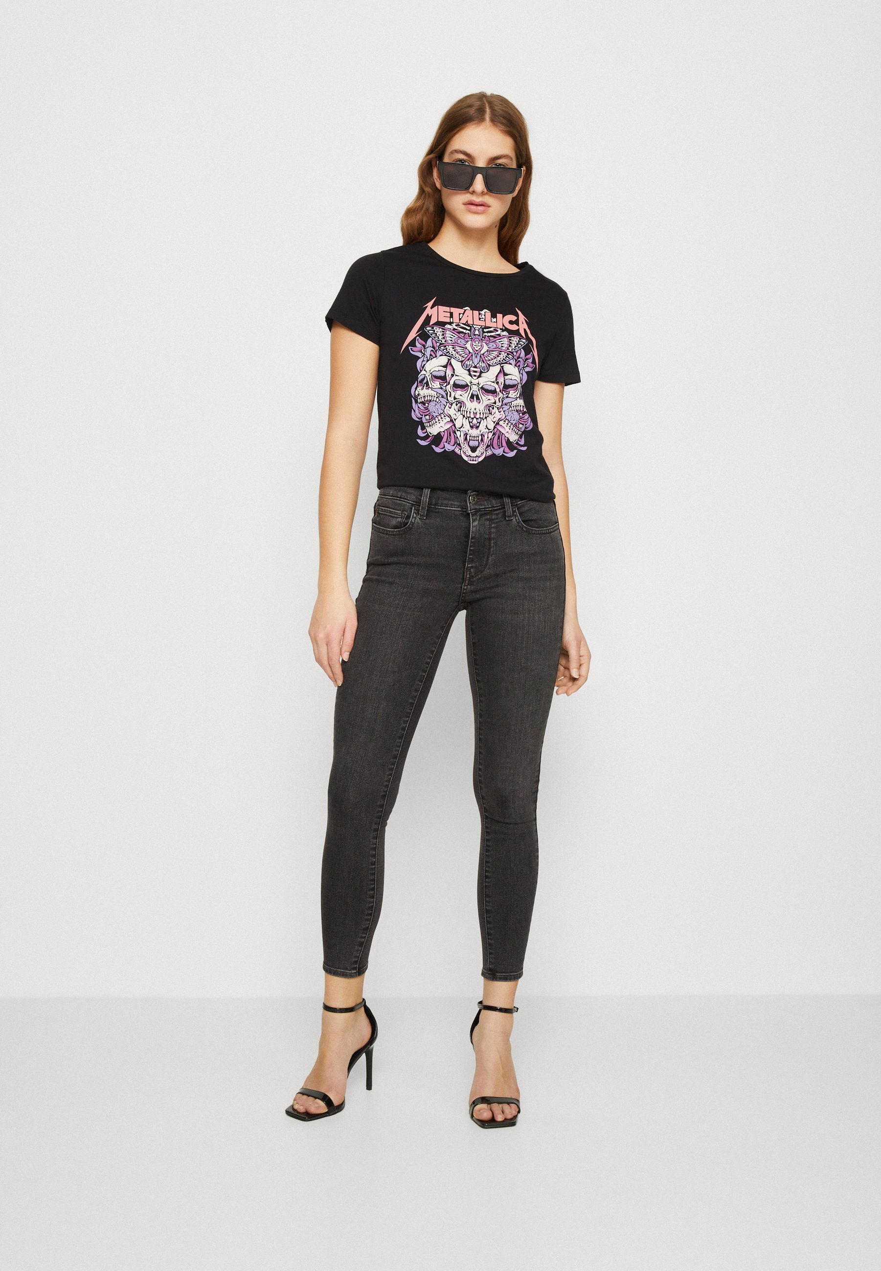 Levi's® 710™ SUPER SKINNY - Jeans Skinny Fit - maximum power/black denim