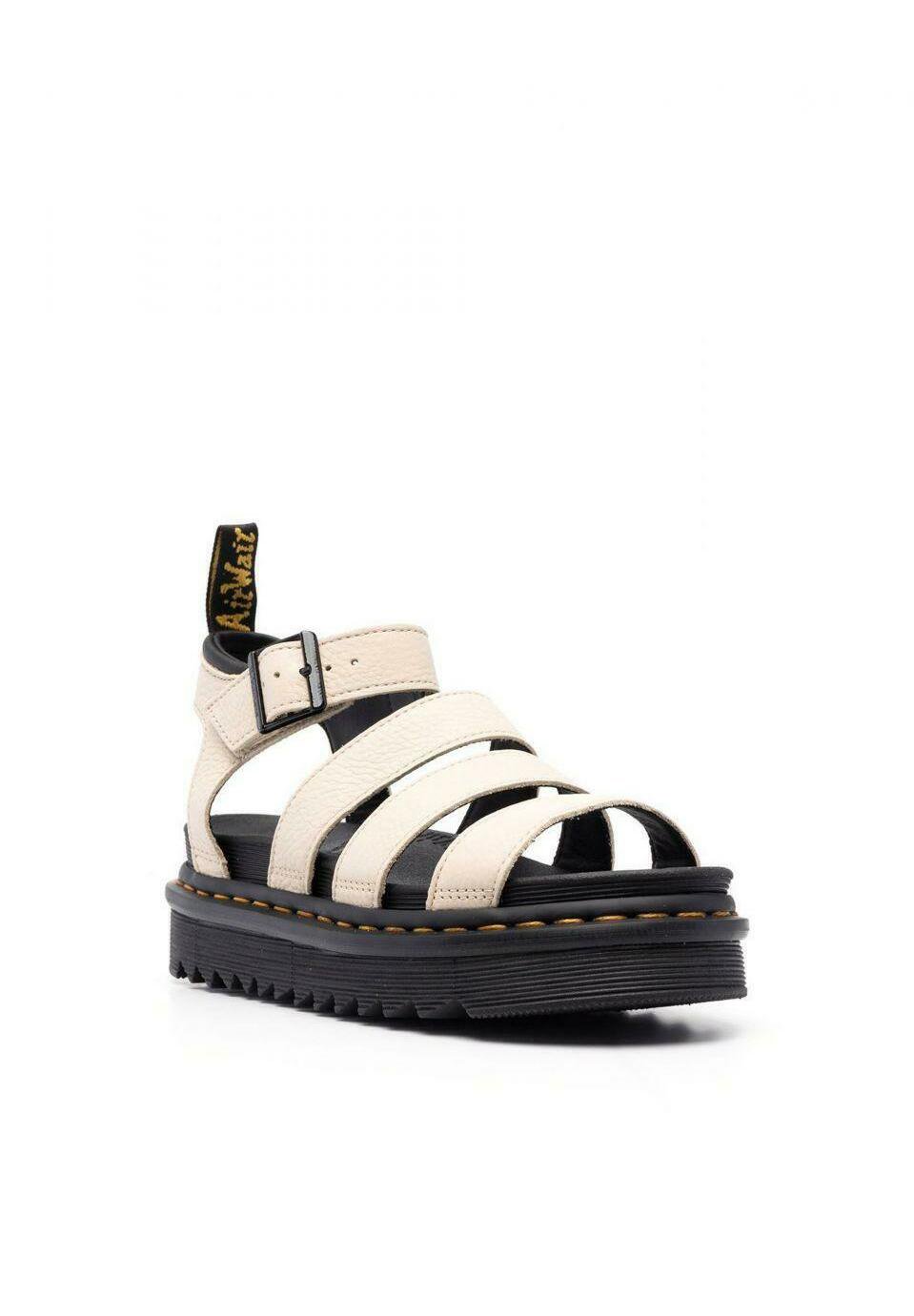 Dr. Martens BLAIRE PARCHMENT - Platform sandals - beige