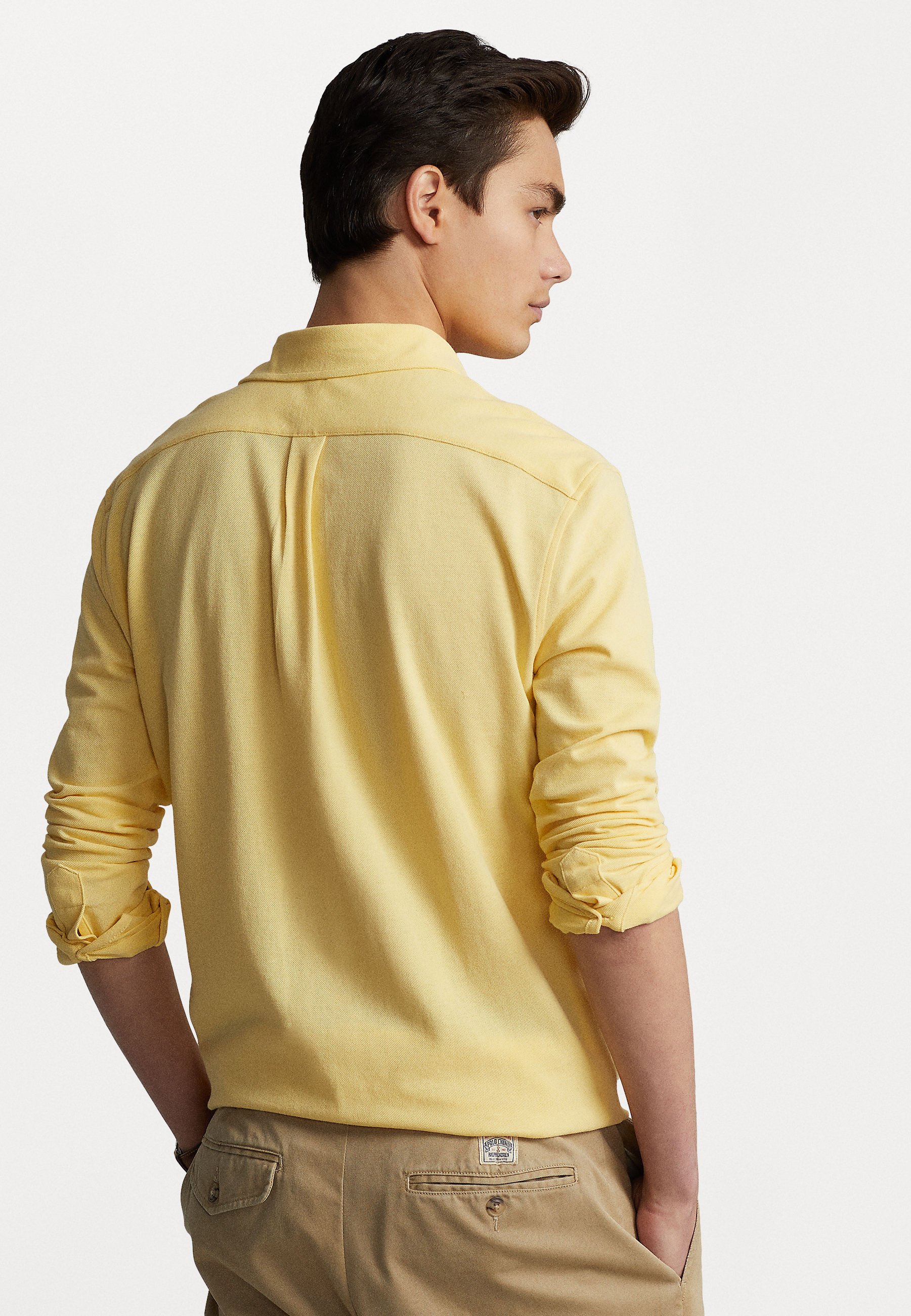 Polo Ralph Lauren LONG SLEEVE - Shirt - corn yellow/yellow