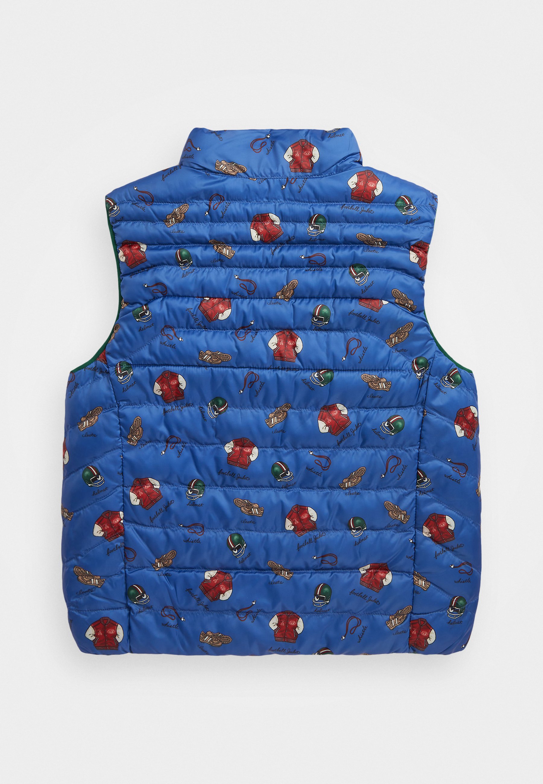 Polo Ralph Lauren OUTERWEAR VEST - Waistcoat - hunter green/multi-coloured
