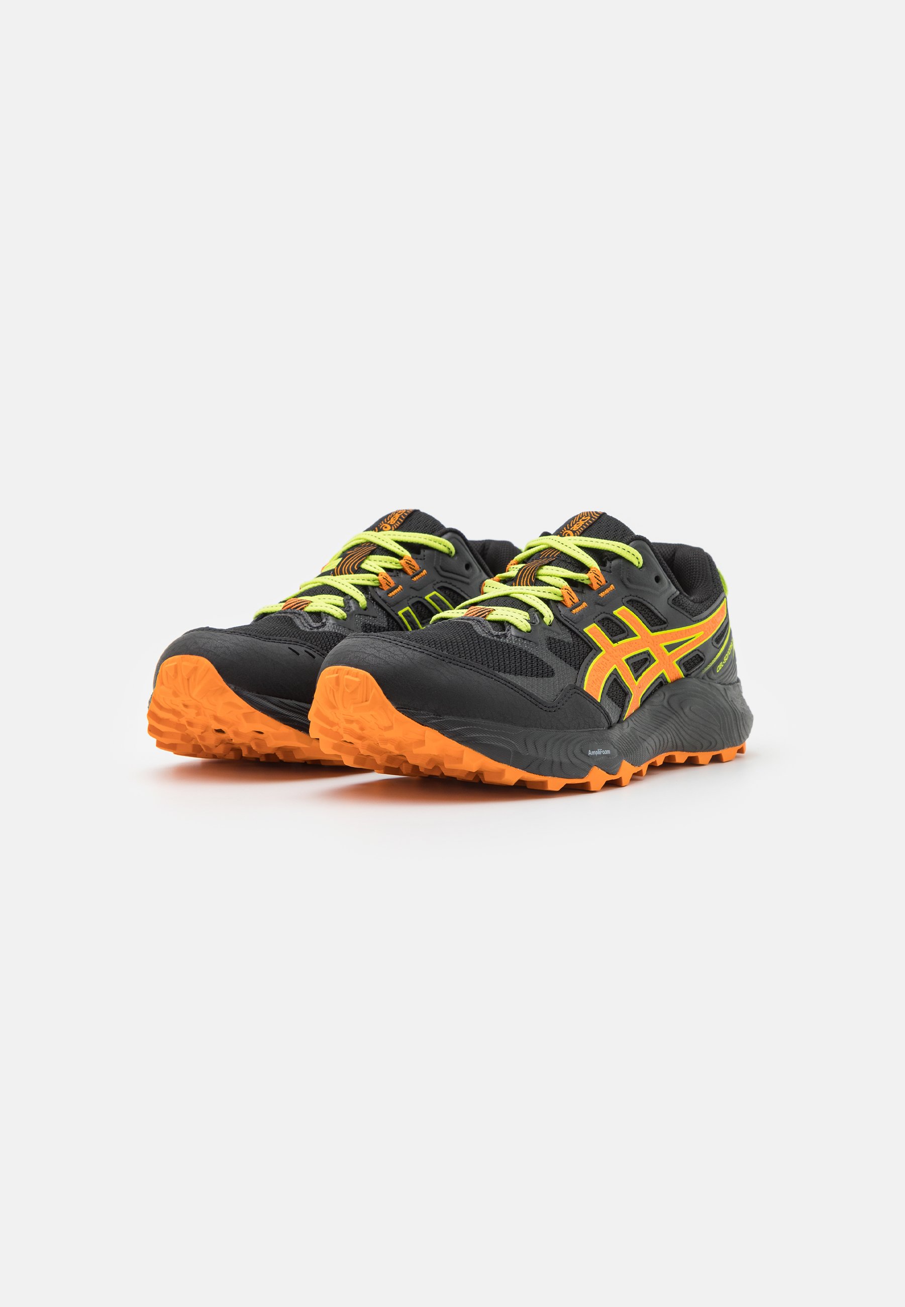 ASICS GEL-SONOMA 7 - Trail running shoes - black/bright orange/black