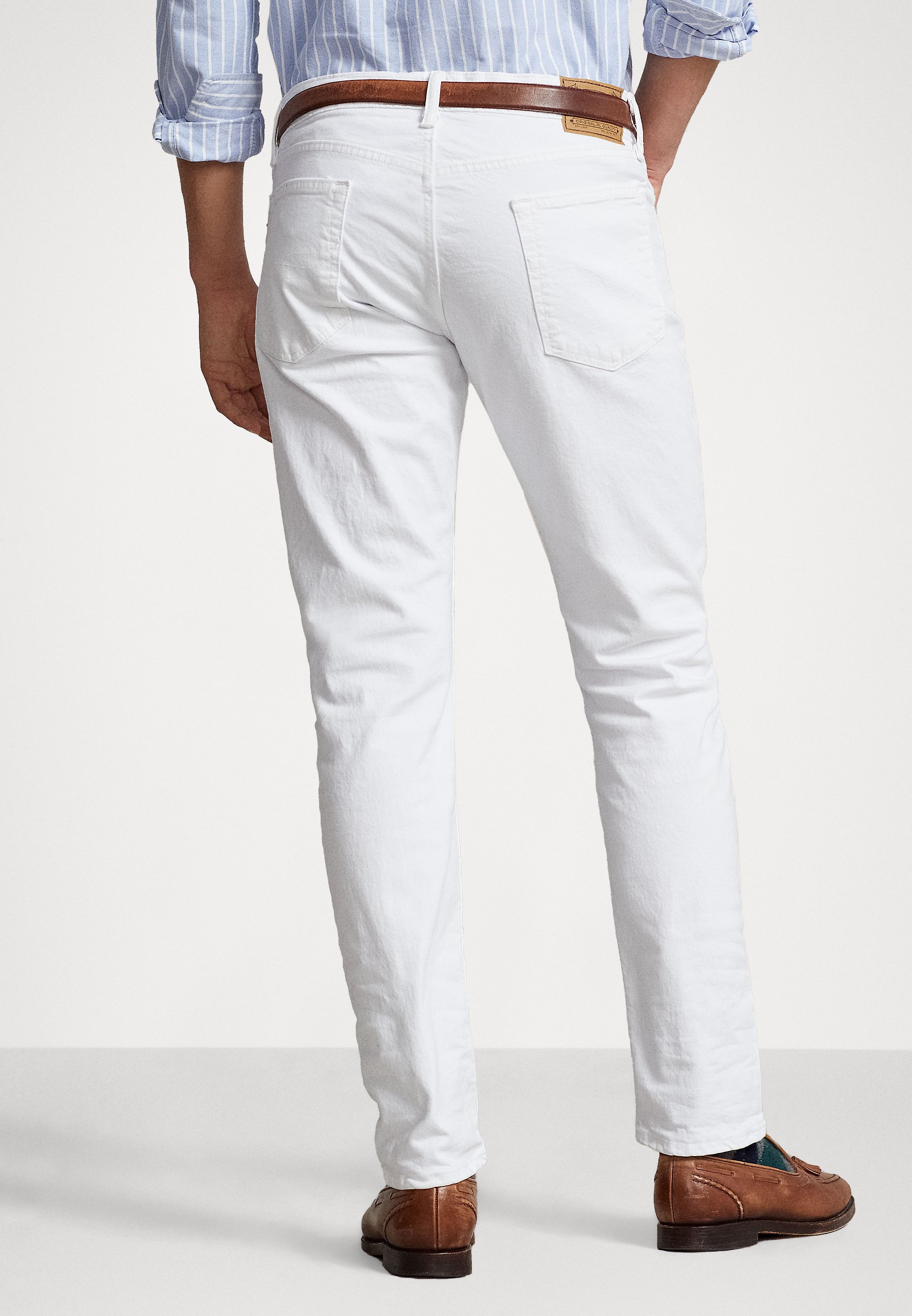 Polo Ralph Lauren SULLIVAN SLIM JEANS - Slim fit jeans - white