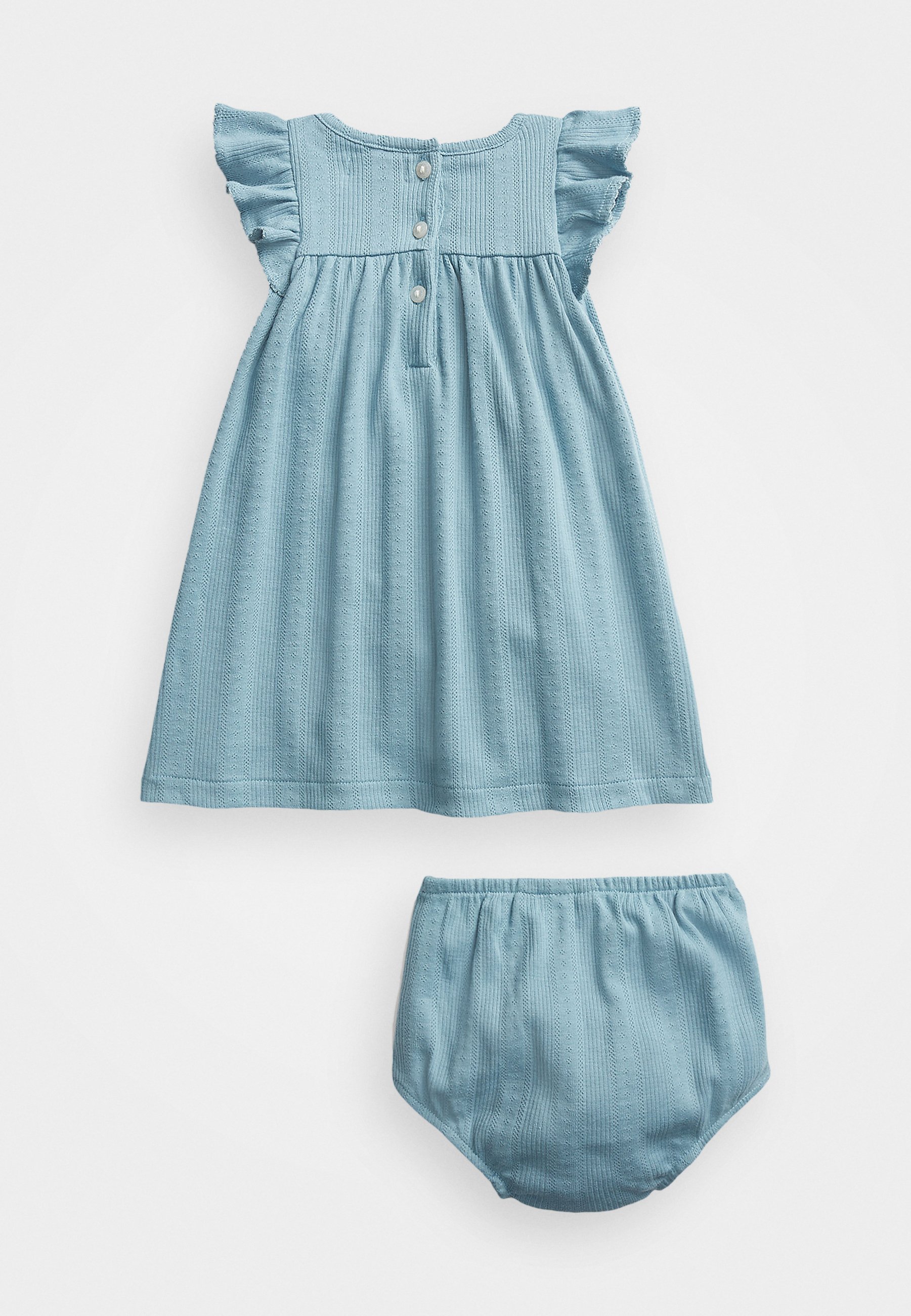 Polo Ralph Lauren POINTELLE DAY DRESS SET - Jersey dress - blue note/blue