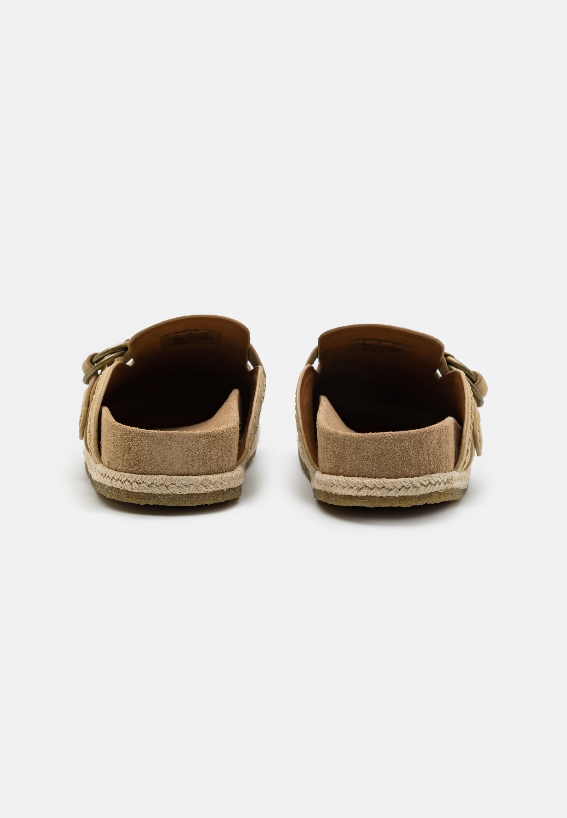Polo Ralph Lauren TURBACH SLIDE - Clogs - bone/brown