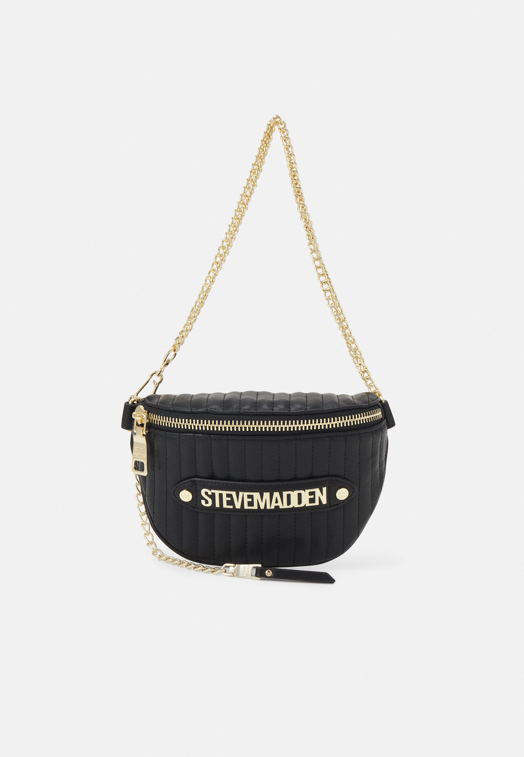 Steve Madden Across body bag - black/gold coloured/black