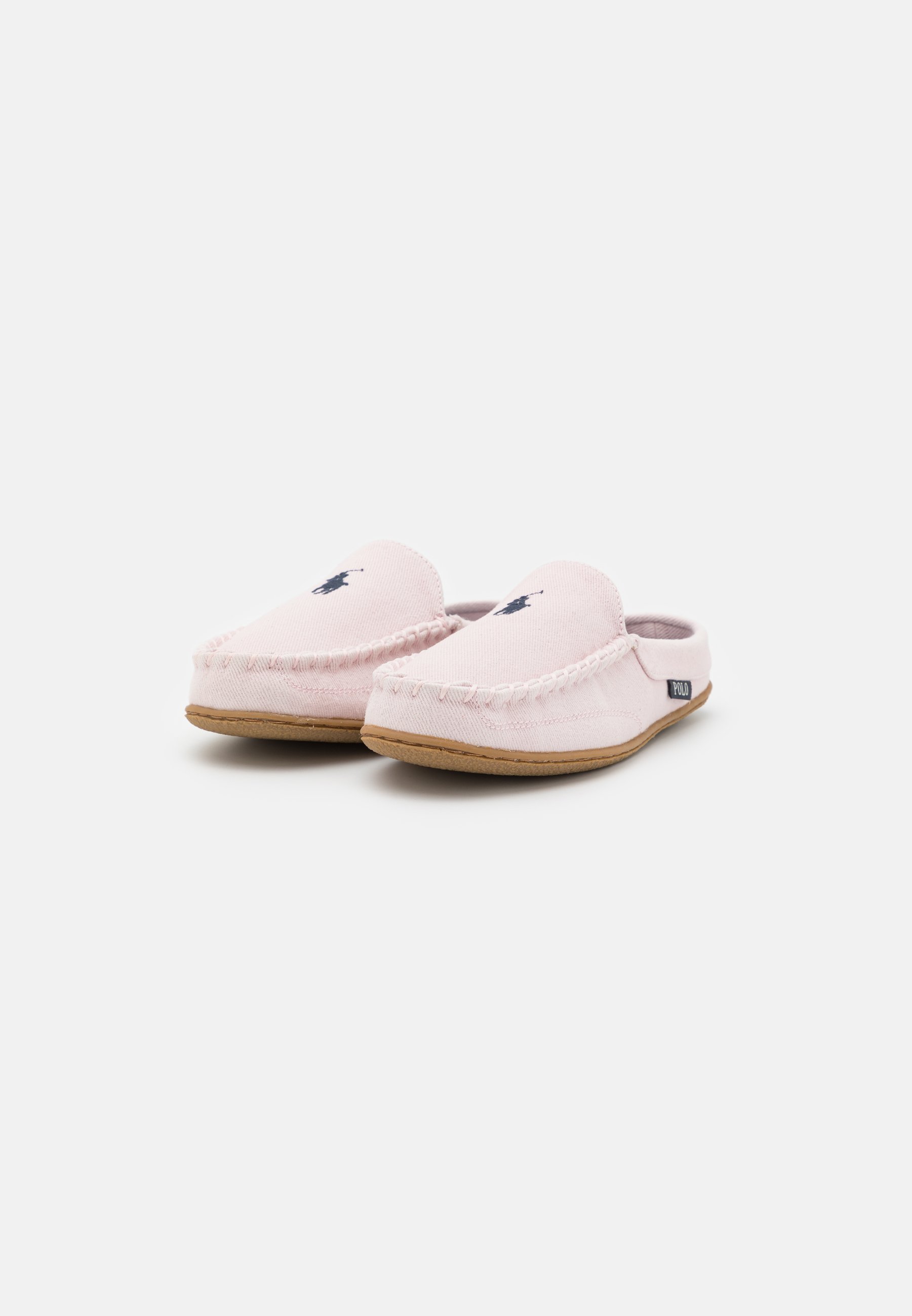 Polo Ralph Lauren COLLINS MULE - Slippers - pink washed/navy/pink