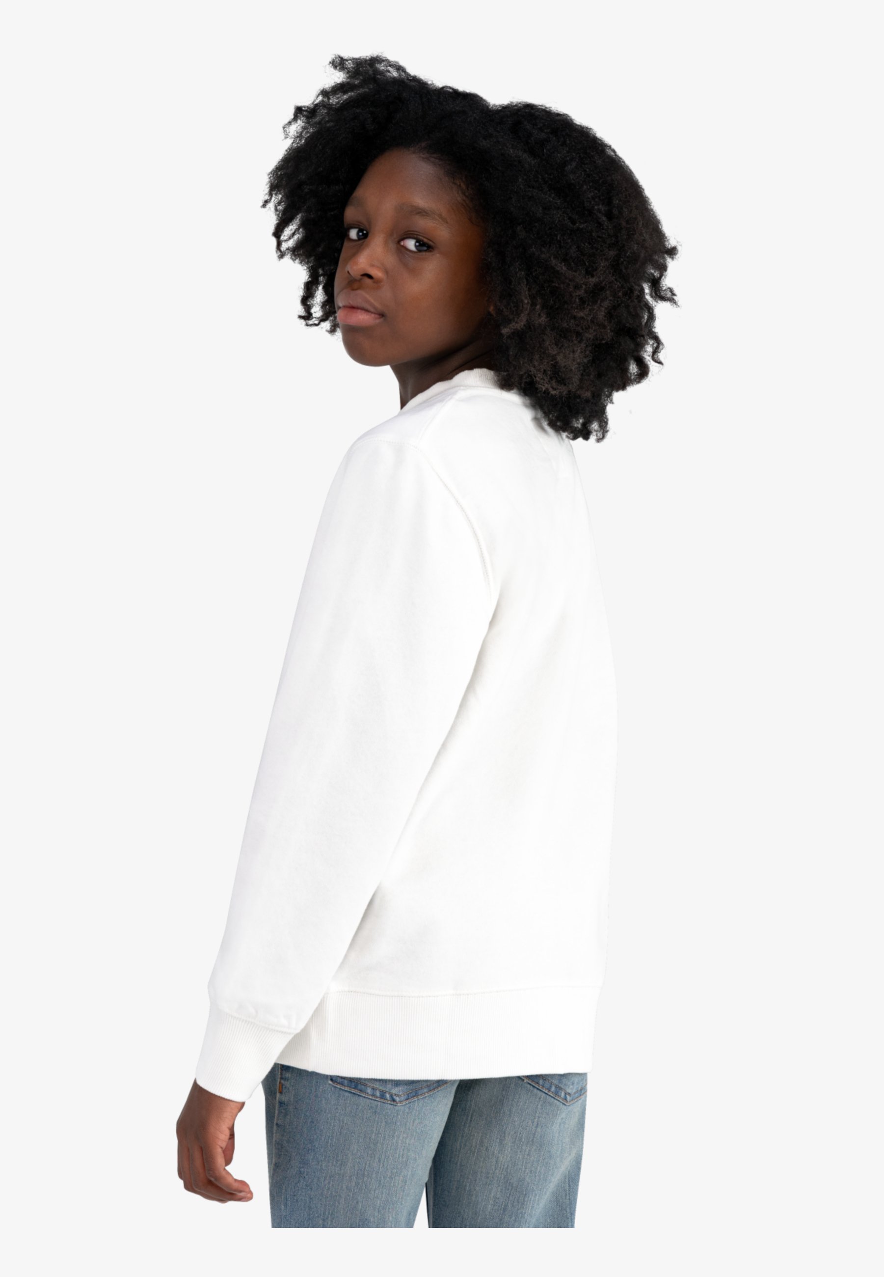 Levi's® BATWING CREWNECK - Sweatshirt - marshmallow/white