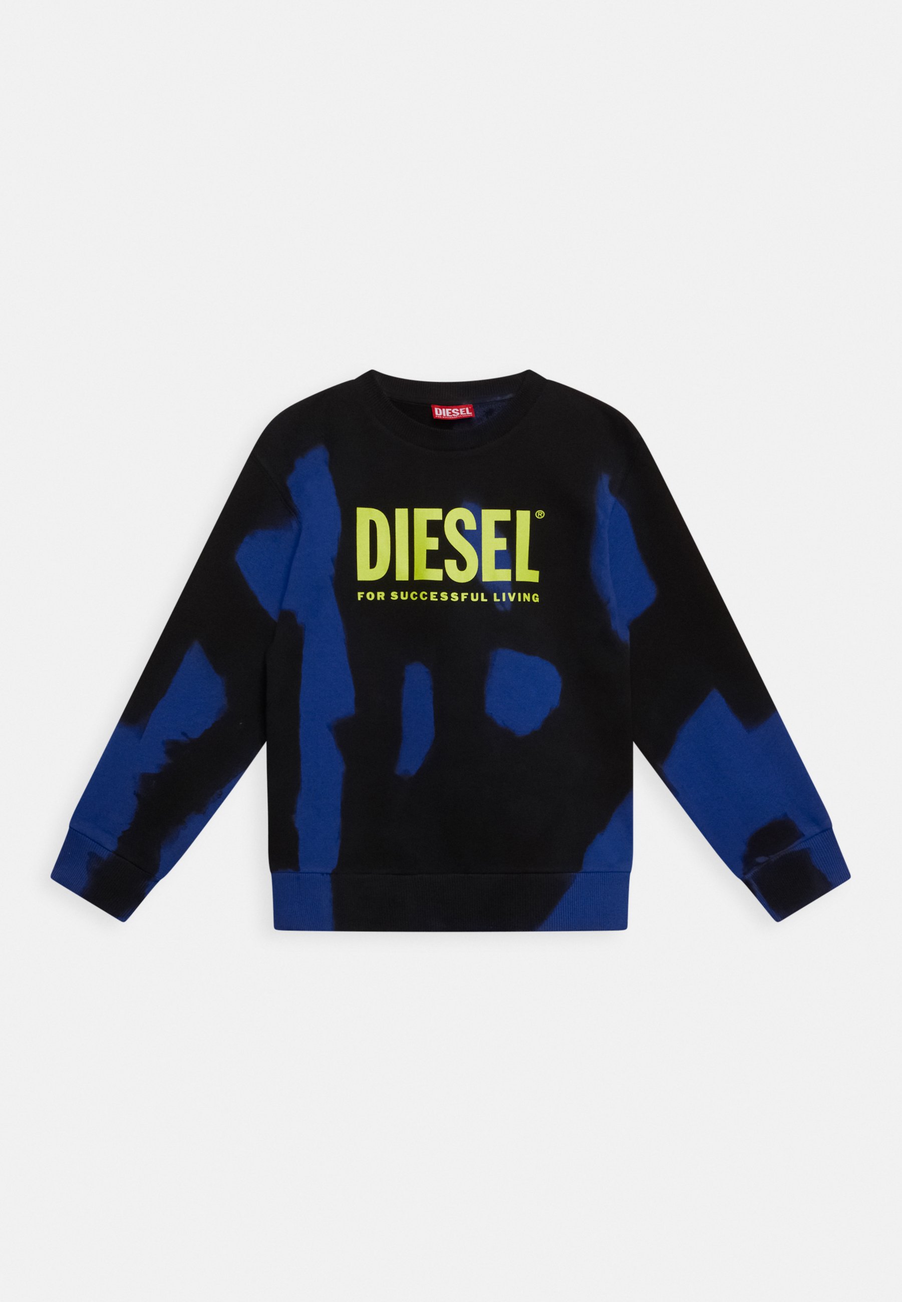 Diesel SMART OVER UNISEX - Sweatshirt - surf the web/blue